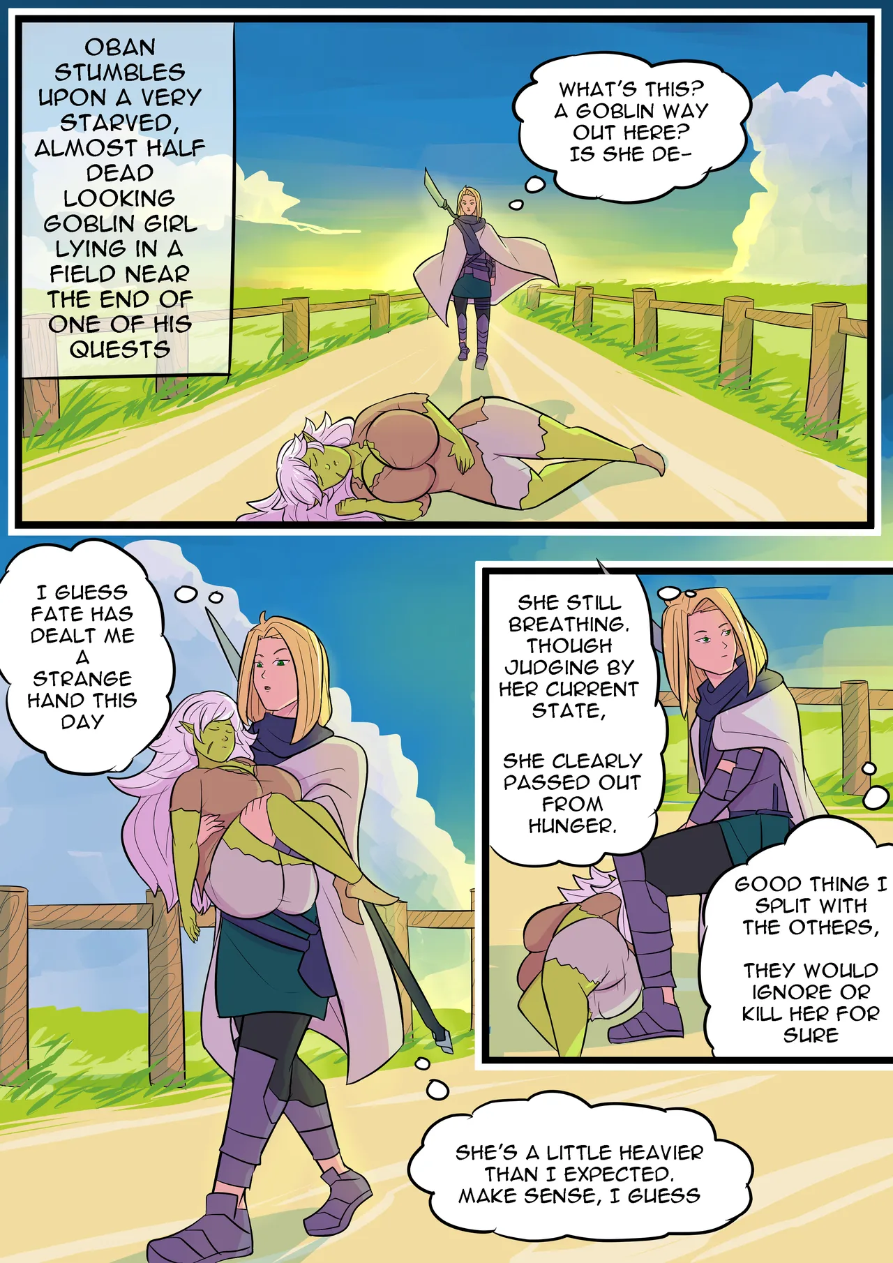 Oban &amp; Zeb page 1 full