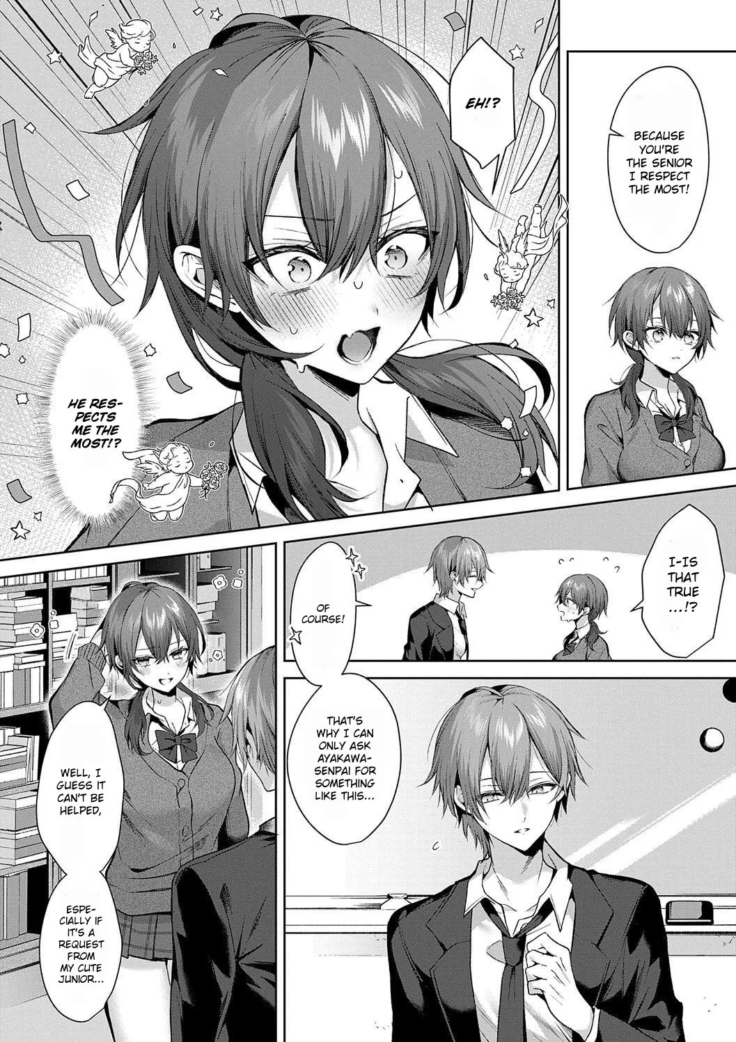 Senpai-chan wa Tayoraretai! | Senpai-chan Wants to be Relied On! page 6 full