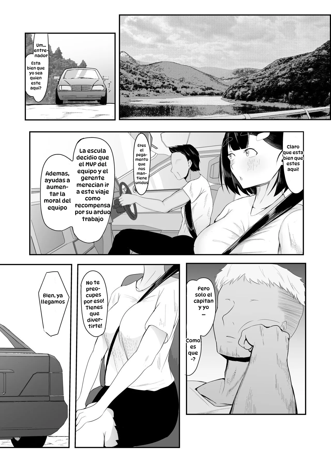 Seiso Kanojo, Gasshuku nite Kyochin Ochi｜Mi Novia Pura y Recatada Cayó por un Gran Pene en el Campamento de Entrenamiento page 7 full