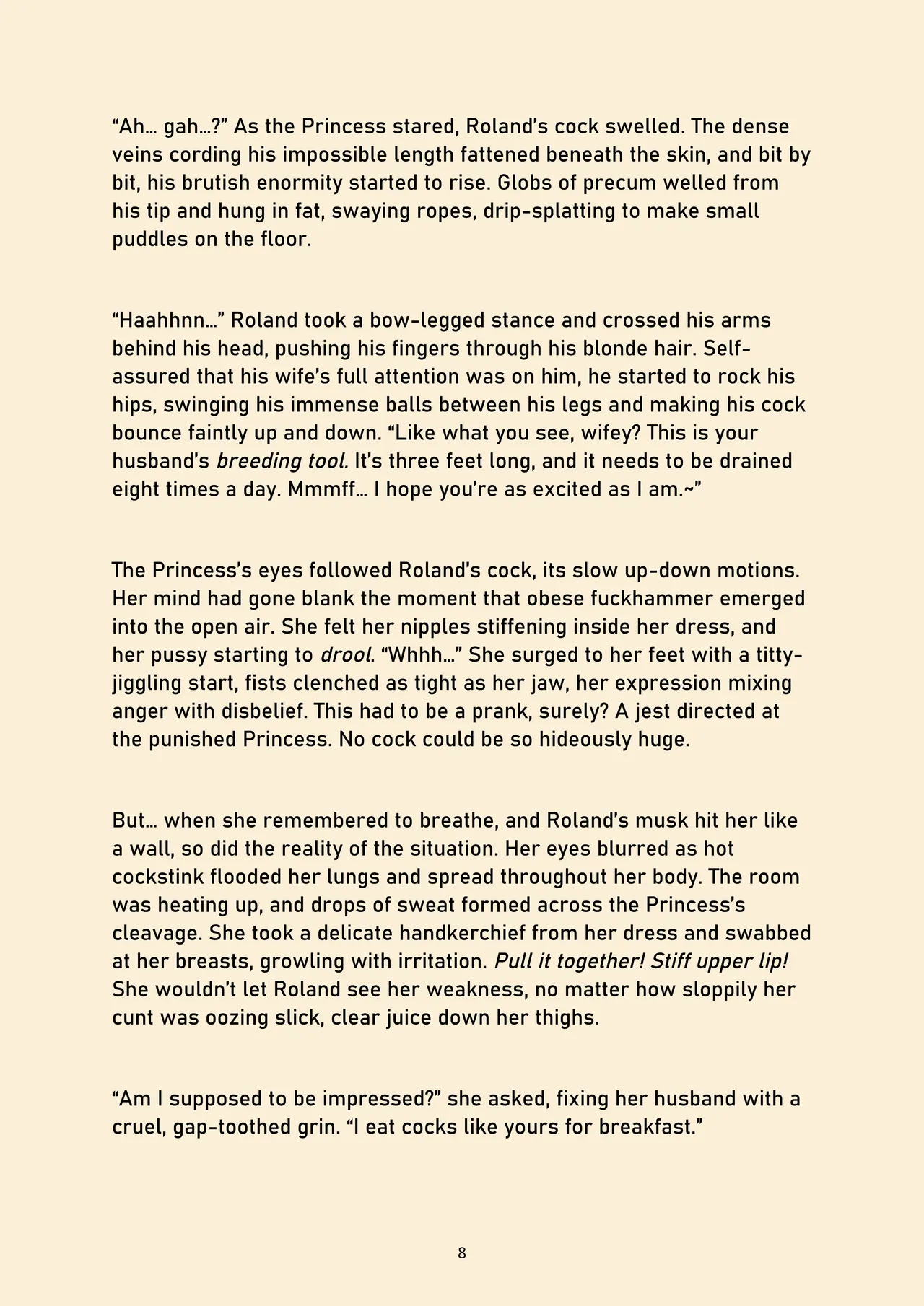 The Princess' Bounty page 8 full