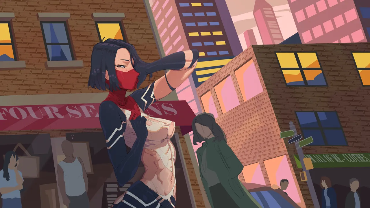 Bonemanjake  and DD Luna: Silk "Protecting" The Neighborhood and other collabs. page 10 full