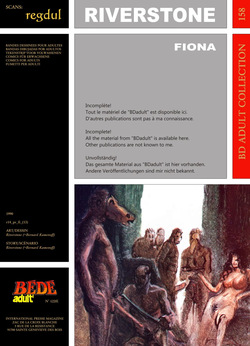 [Bédé Adult 158] Peter Riverstone [= Bernard Kamenoff] - Fiona