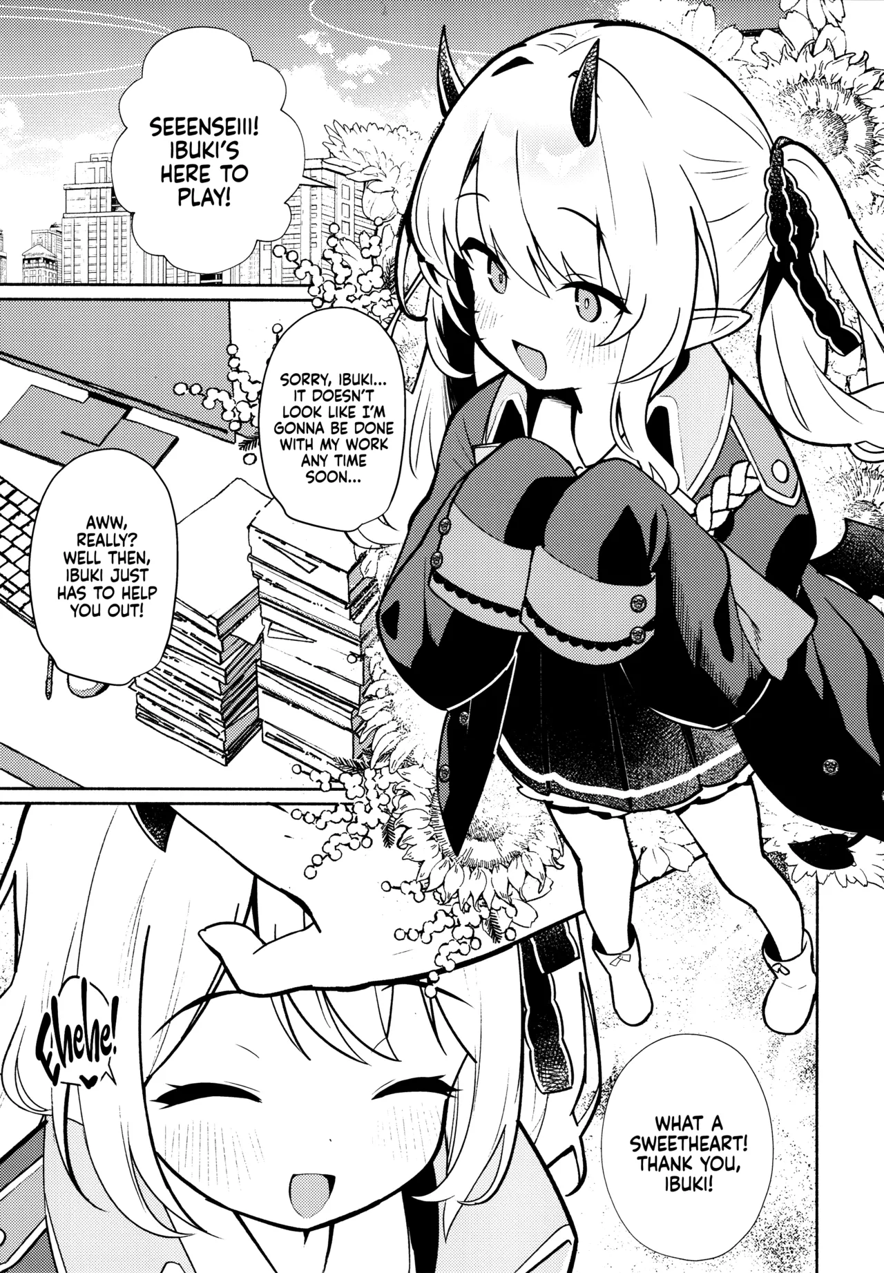 Akuma na Ibuki no Seieki Tank | Devilish Ibuki's Semen Tank page 4 full