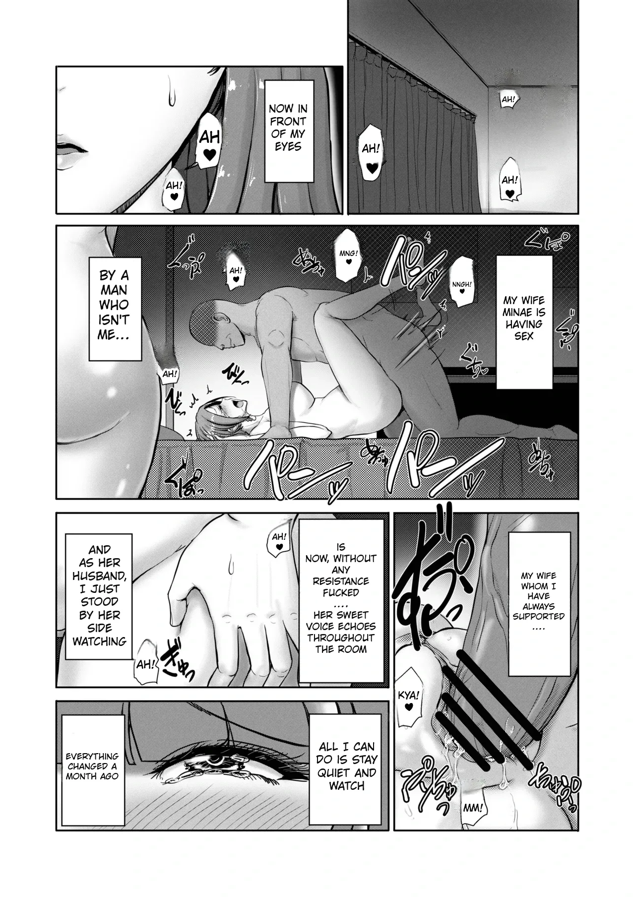 Nyotaika Netorare Fuufu ~ Nyotaika sareta Otto wa Aisuru Tsuma o Netotta Chinpo ni Otosareru | Genderbent Cuckold Couple ~ The Transformed Husband Falls for the Cock that Stole His Wife page 2 full