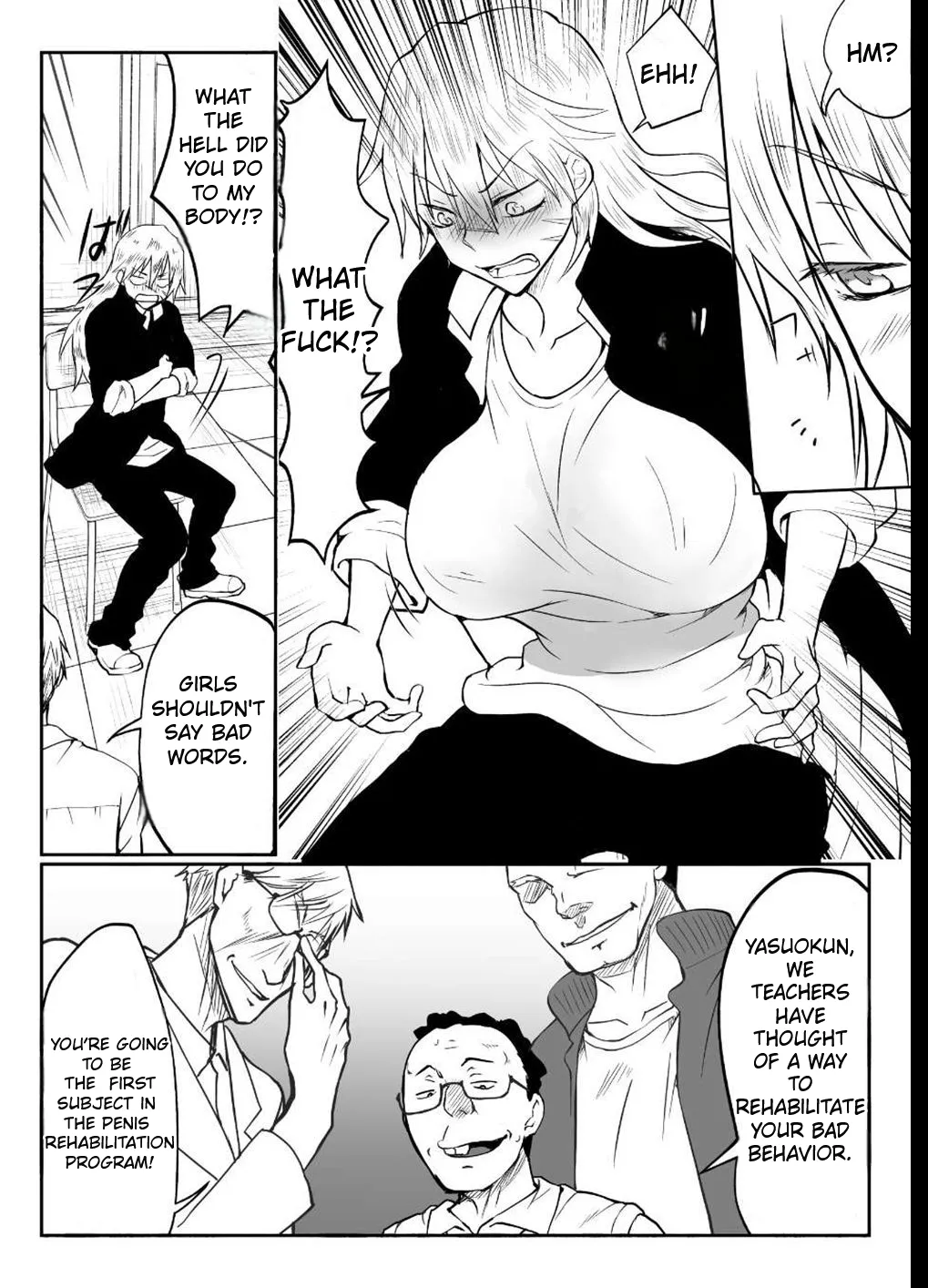 Furyou Shounen o Onna ni shite Kousei saseru you desu | Reforming a Thug Boy by Turning Him into a Girl! page 4 full