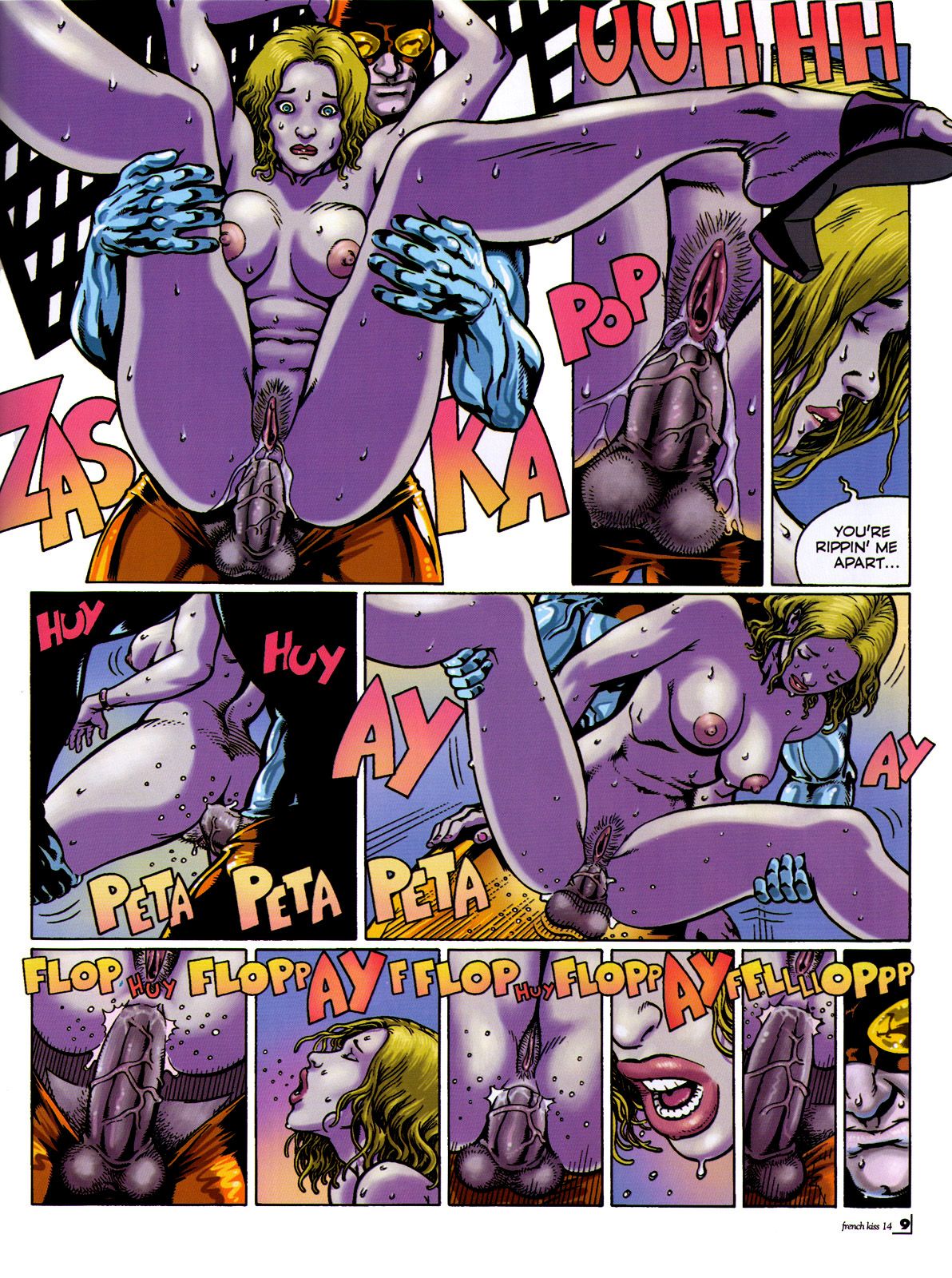 French Kiss #14 page 9 full