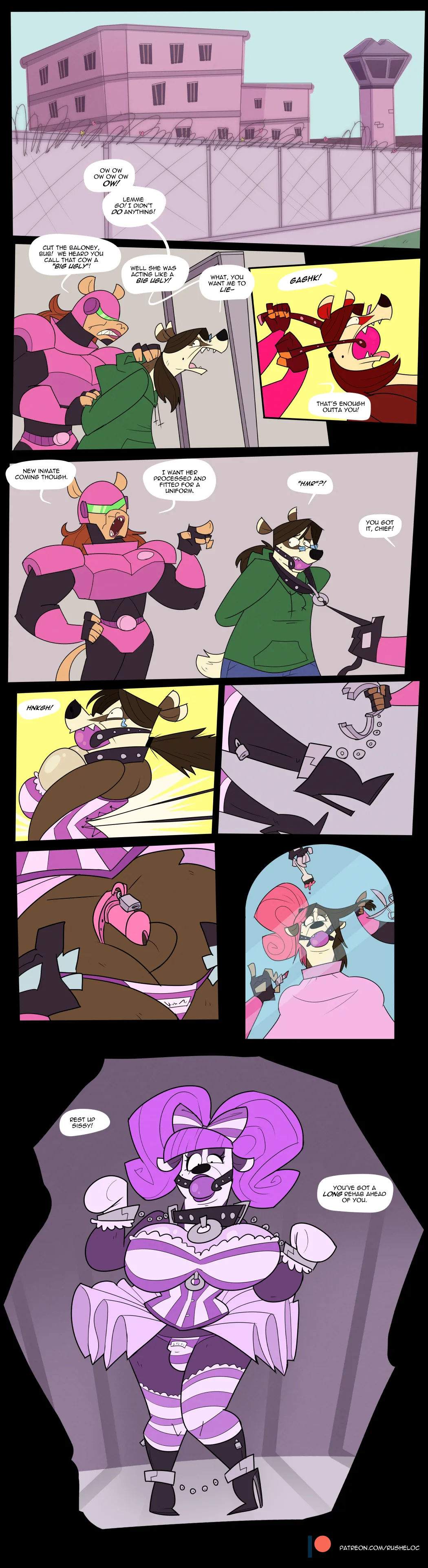 Sissy Time for Sissy Crimes + Extra page 1 full