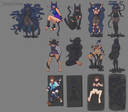 [Ankhrono] Mira Co Rescue -  Shadow Queen Game Over & Battle Sprites