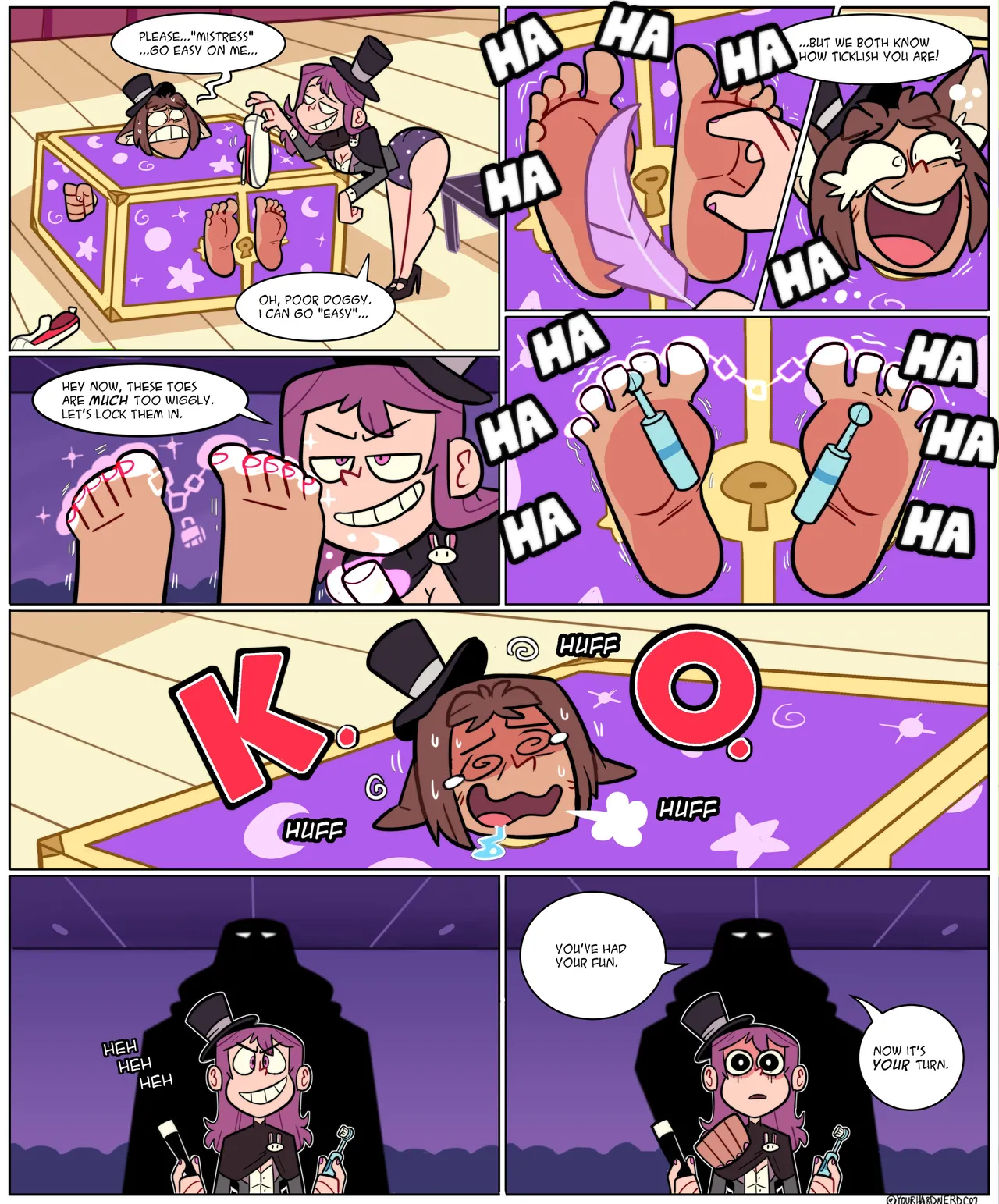 Michelle's Magic Tickle page 5 full