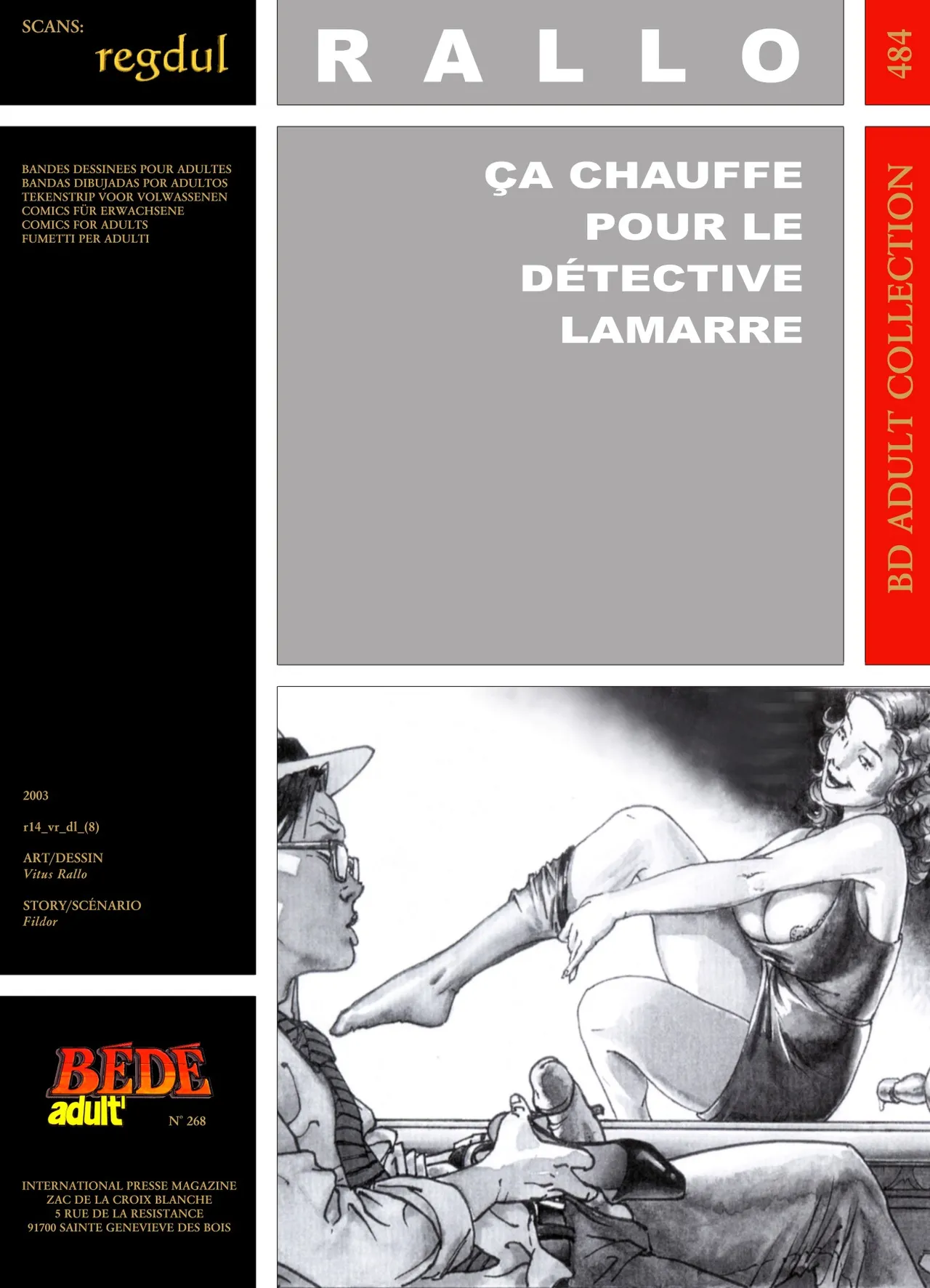 Vitus Rallo &amp; Fildor - Ça chauffe pour le Détective Lamarre page 1 full