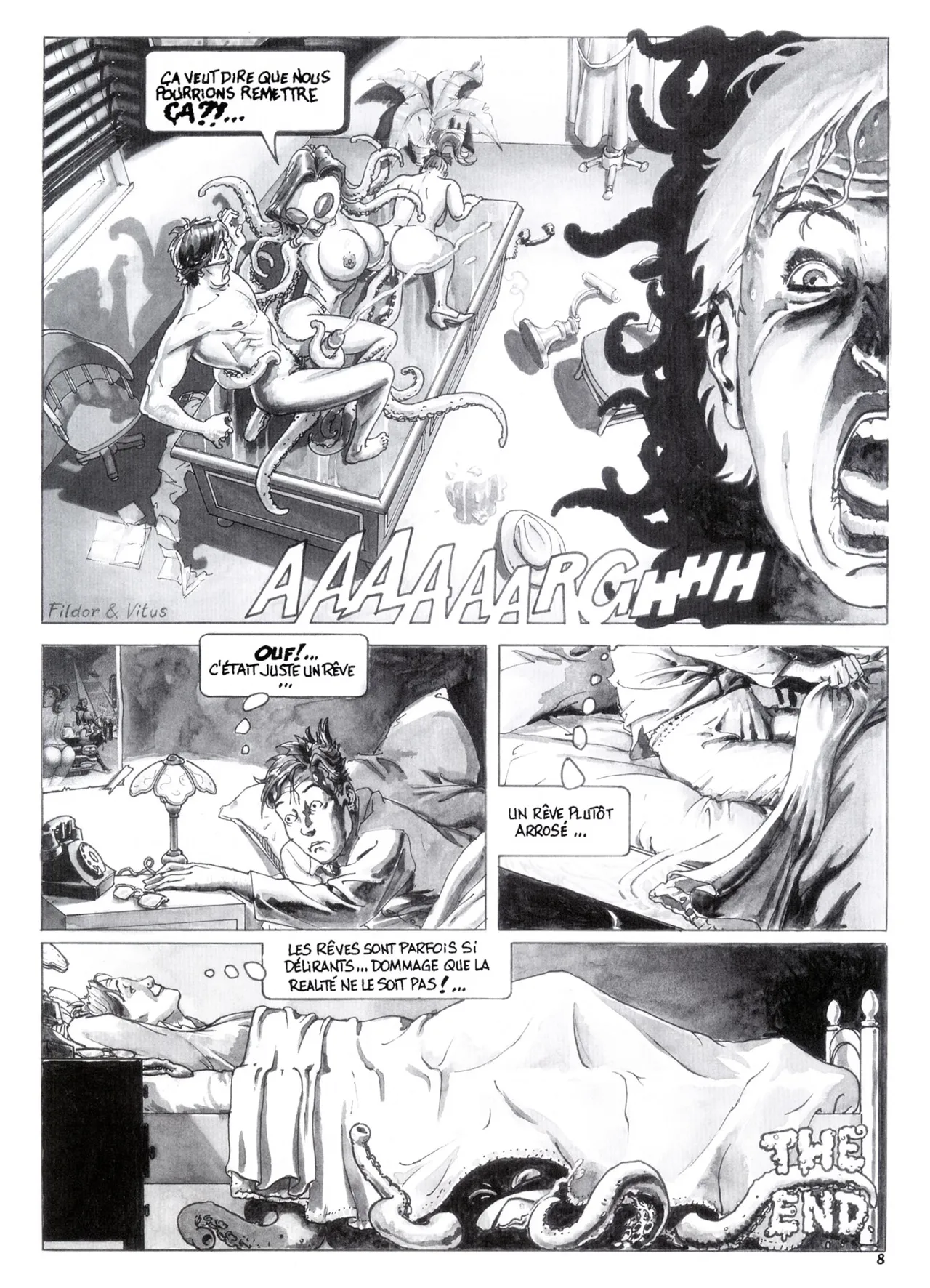 Vitus Rallo &amp; Fildor - Ça chauffe pour le Détective Lamarre page 9 full