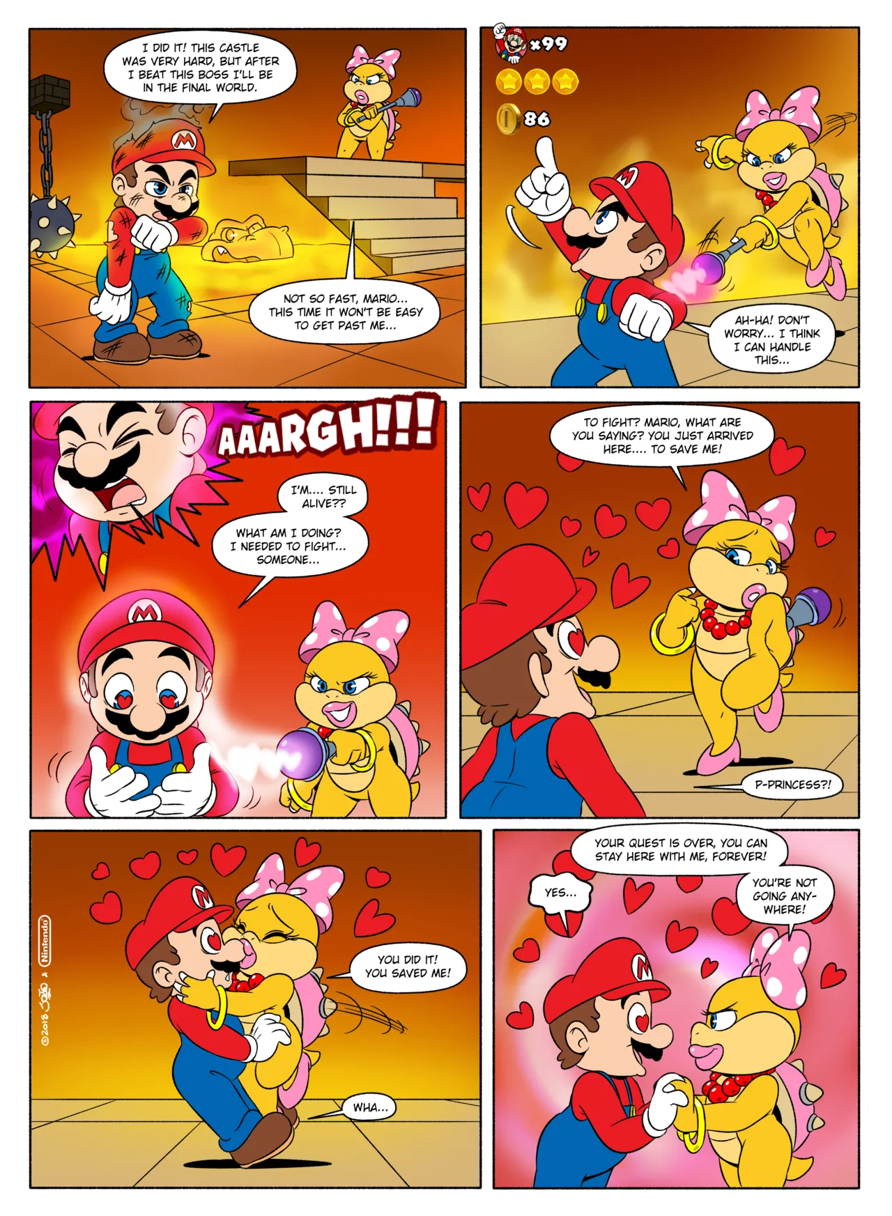 Beating Wendy page 1 full