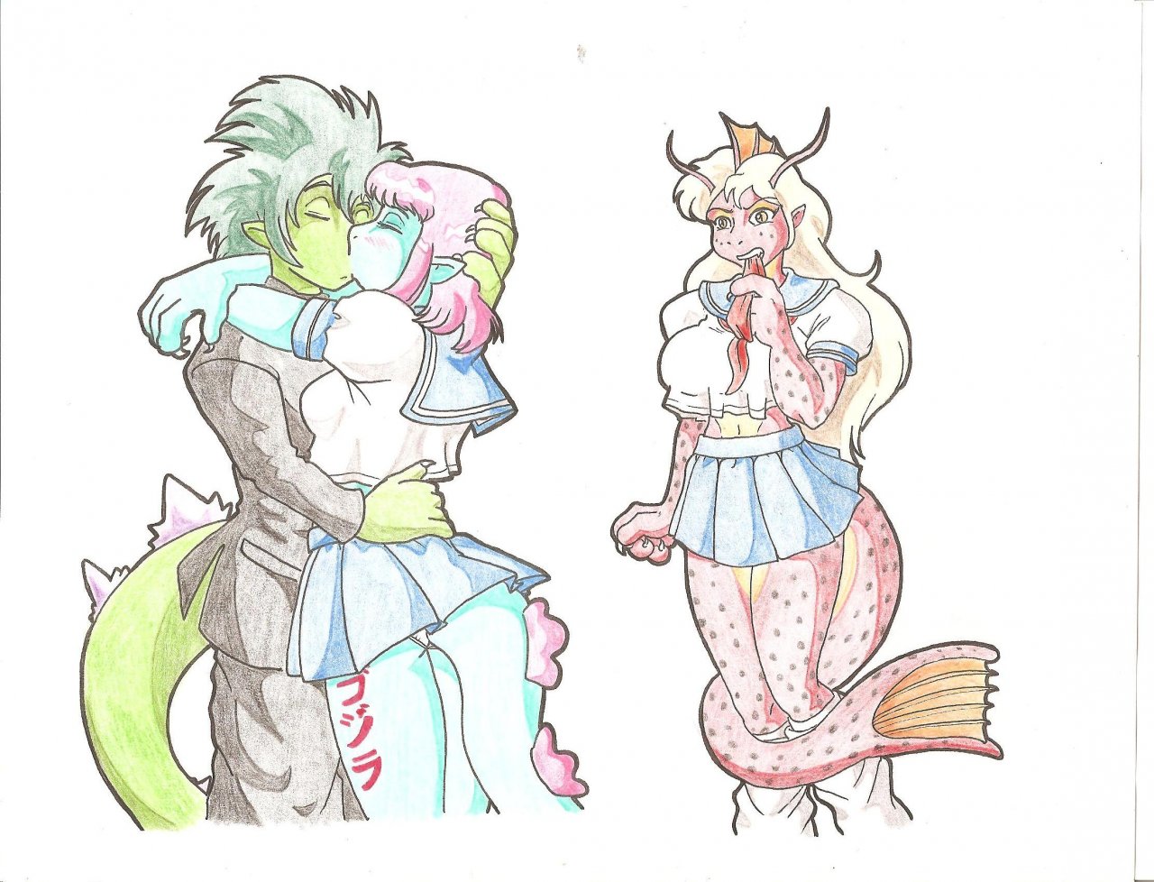 Kaiju Girl neveauxor commissions page 10 full