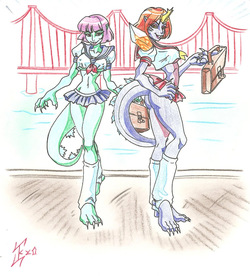 Kaiju Girl neveauxor commissions