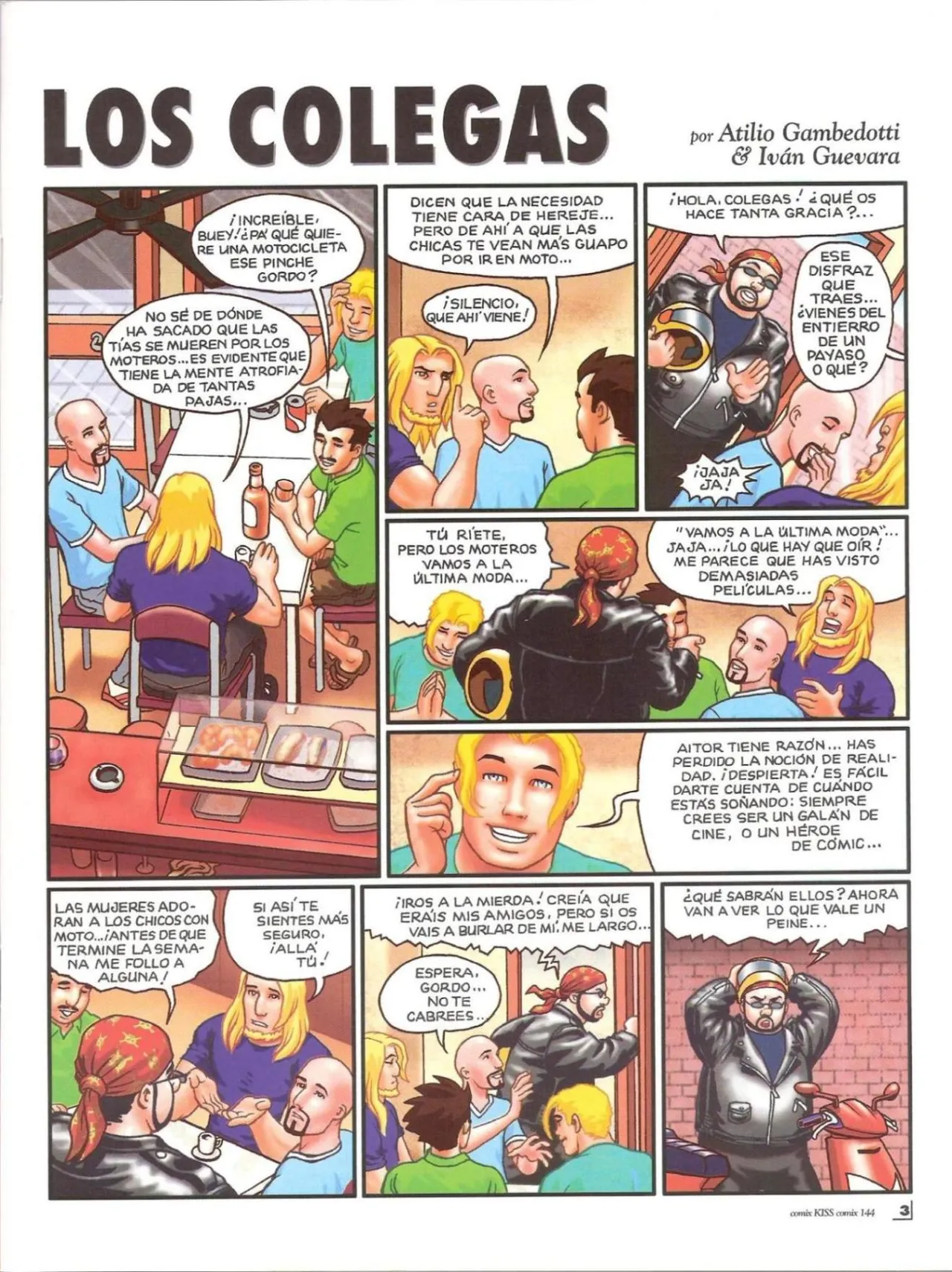 Kiss Comix #144 page 3 full