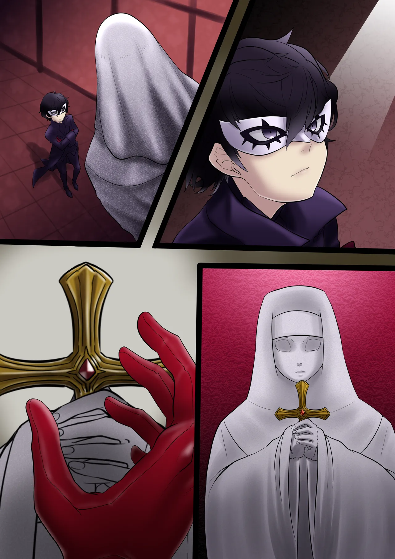 Mannequin Restraint Joker page 1 full