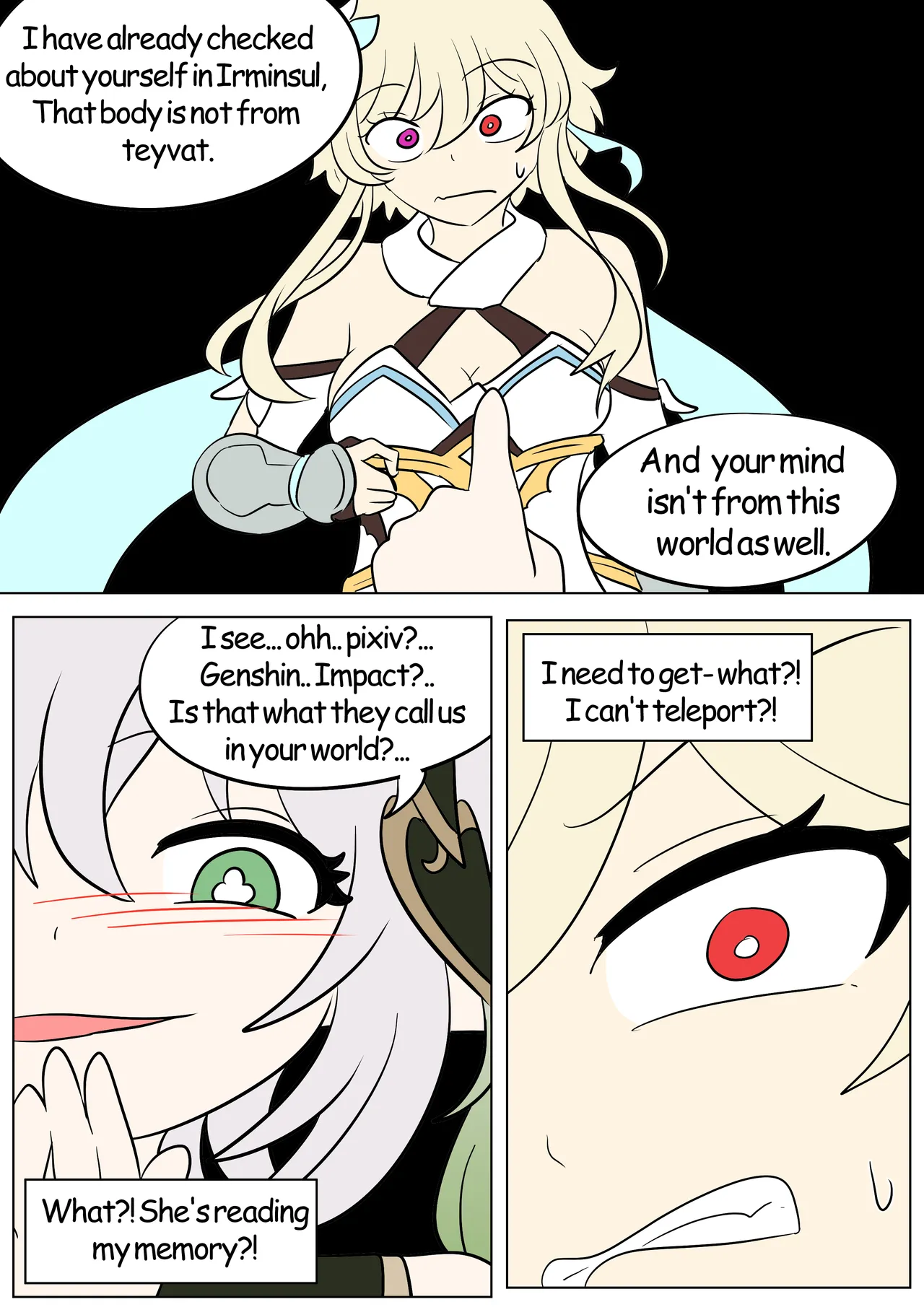 Genshin TSF: Forbidden Knowledge page 10 full