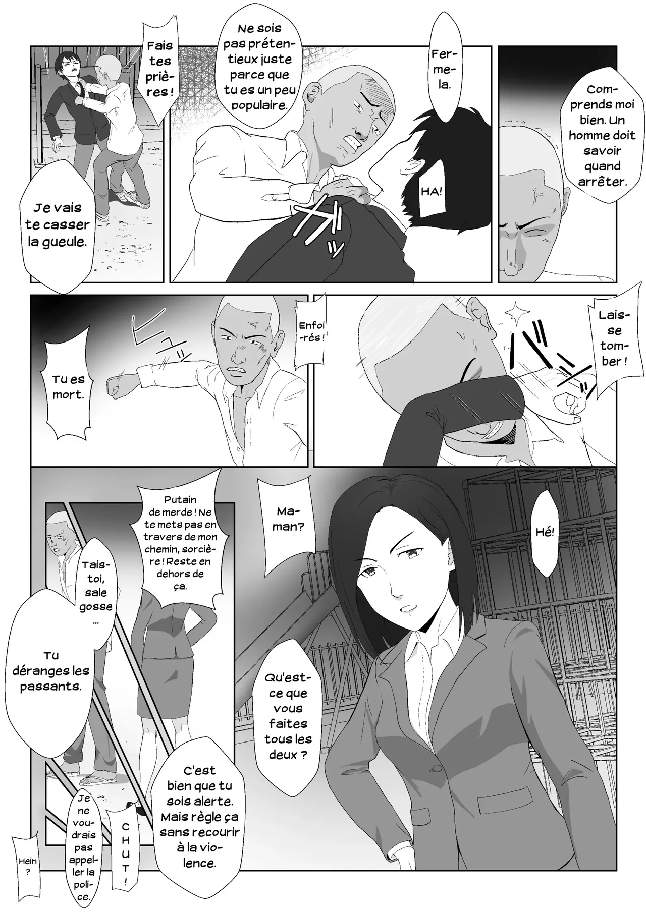 BariCare Kaa-san ga DQN ni Netorareta Vol.1 | Ma mère, carrièriste, a été victime d'un délinquant 01 page 6 full