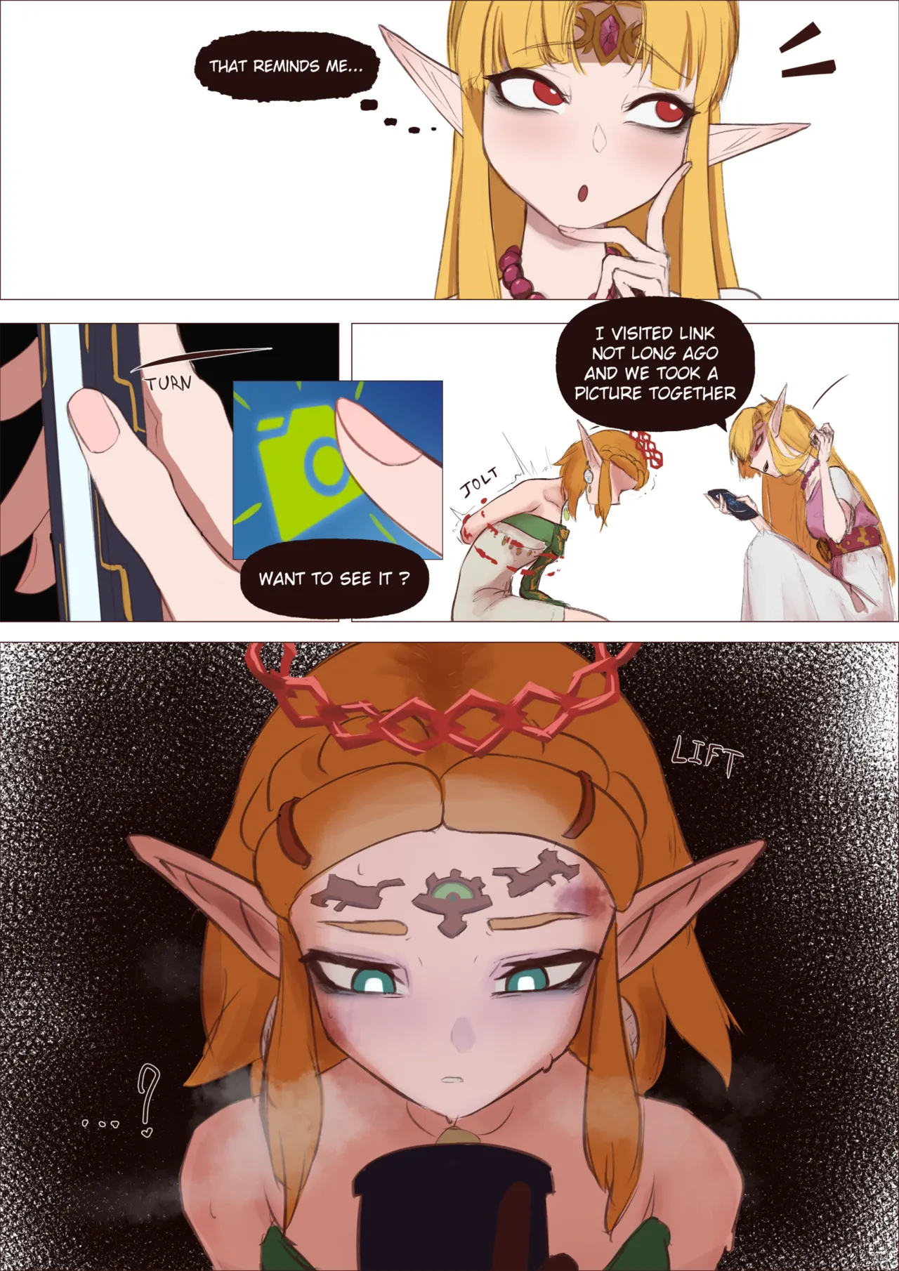 Happiest Zelda in the world page 5 full