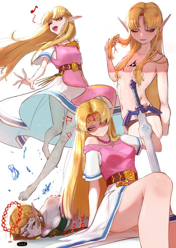 Happiest Zelda in the world cover