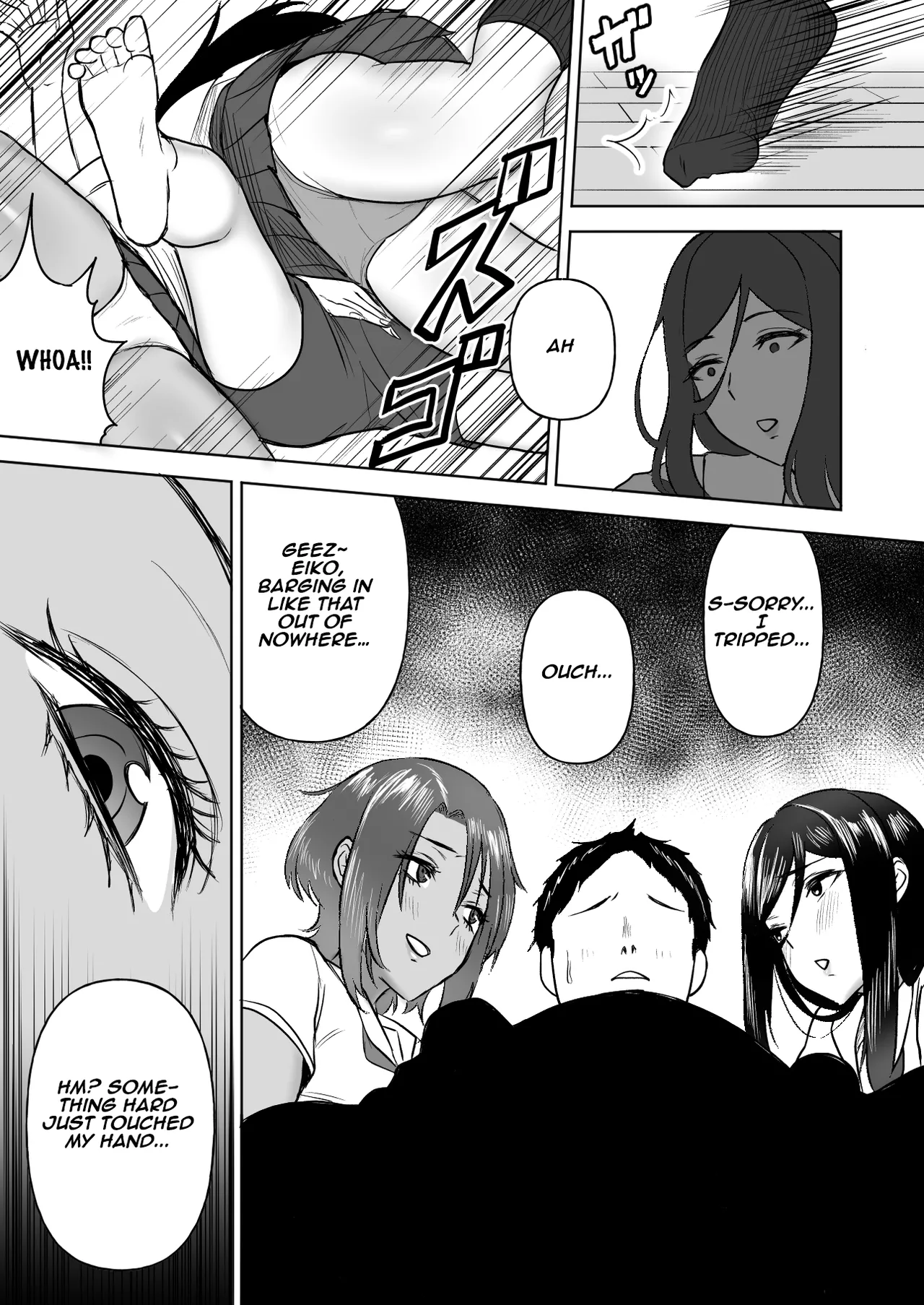 Dekai Osananajimi-tachi ni Hasamarete Ase Daku Harem Ecchi | Harem Sex Sandwiched Between My Huge Childhood Friends page 8 full