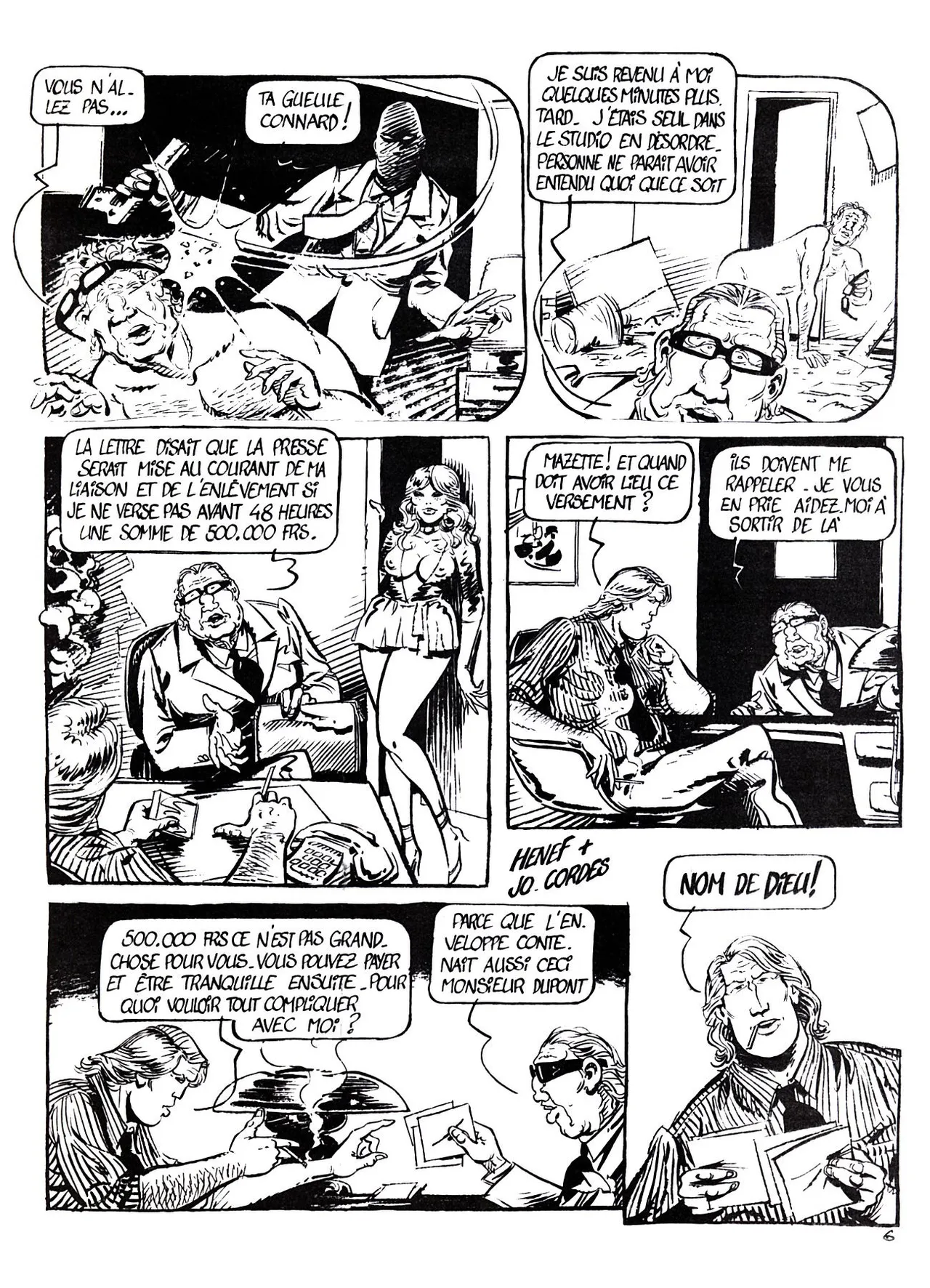 Jo Cordès &amp; Henef - Casse-tête pour Mike Dupont page 7 full