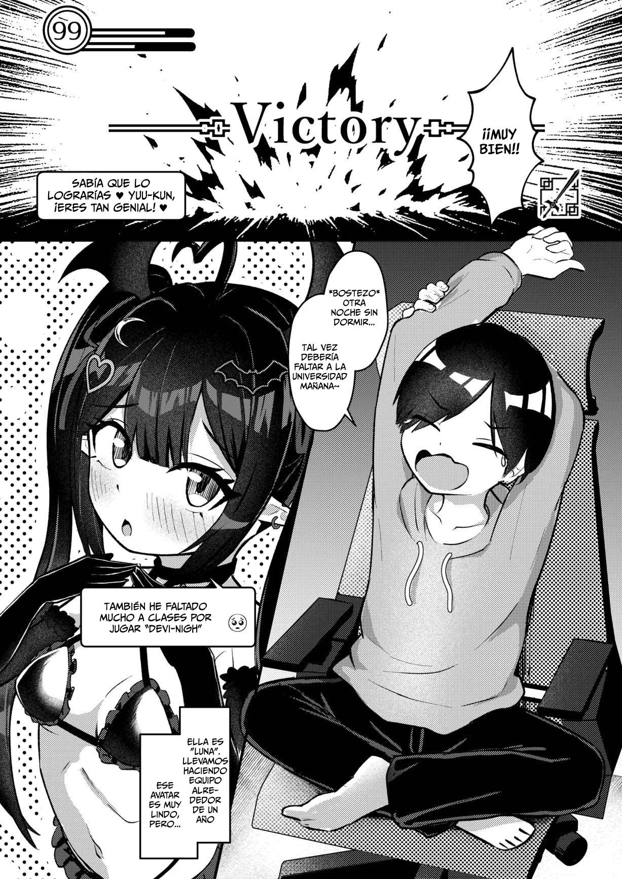 Hinekure Doutei ga Off-kai Ittara Succubus ni Ochinchin Propose Shichatta Hanashi｜La Historia de un Virgen Resentido que Fue a una Reunión Offline con una Súcubo page 5 full