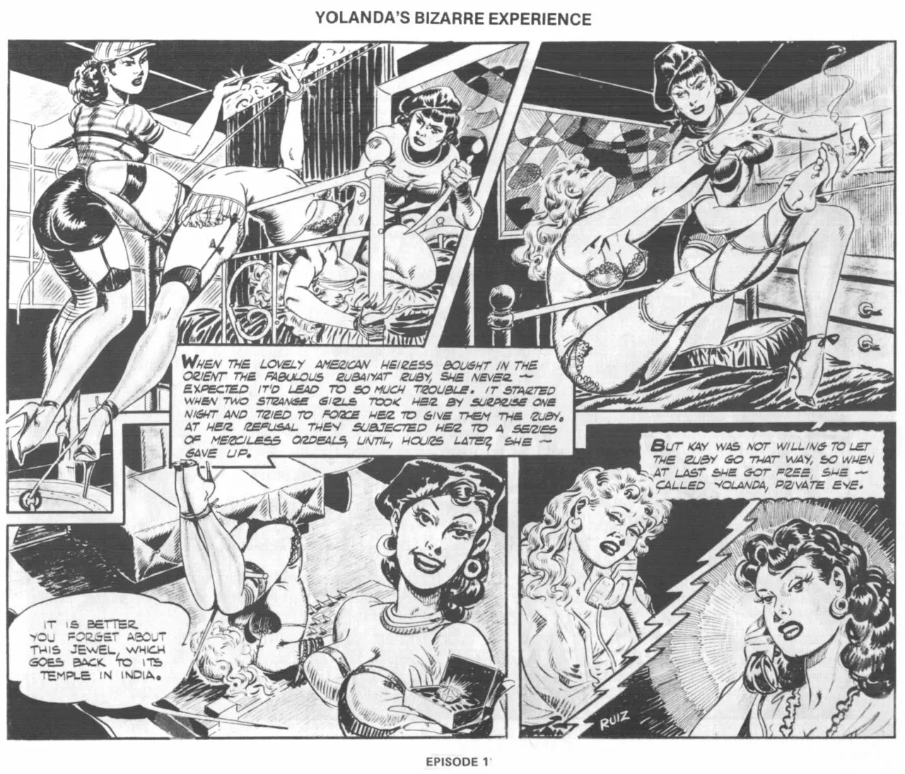 Adolfo Ruiz - Yolanda's Bizarre Experience page 3 full
