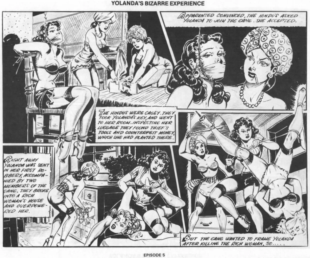Adolfo Ruiz - Yolanda's Bizarre Experience page 7 full