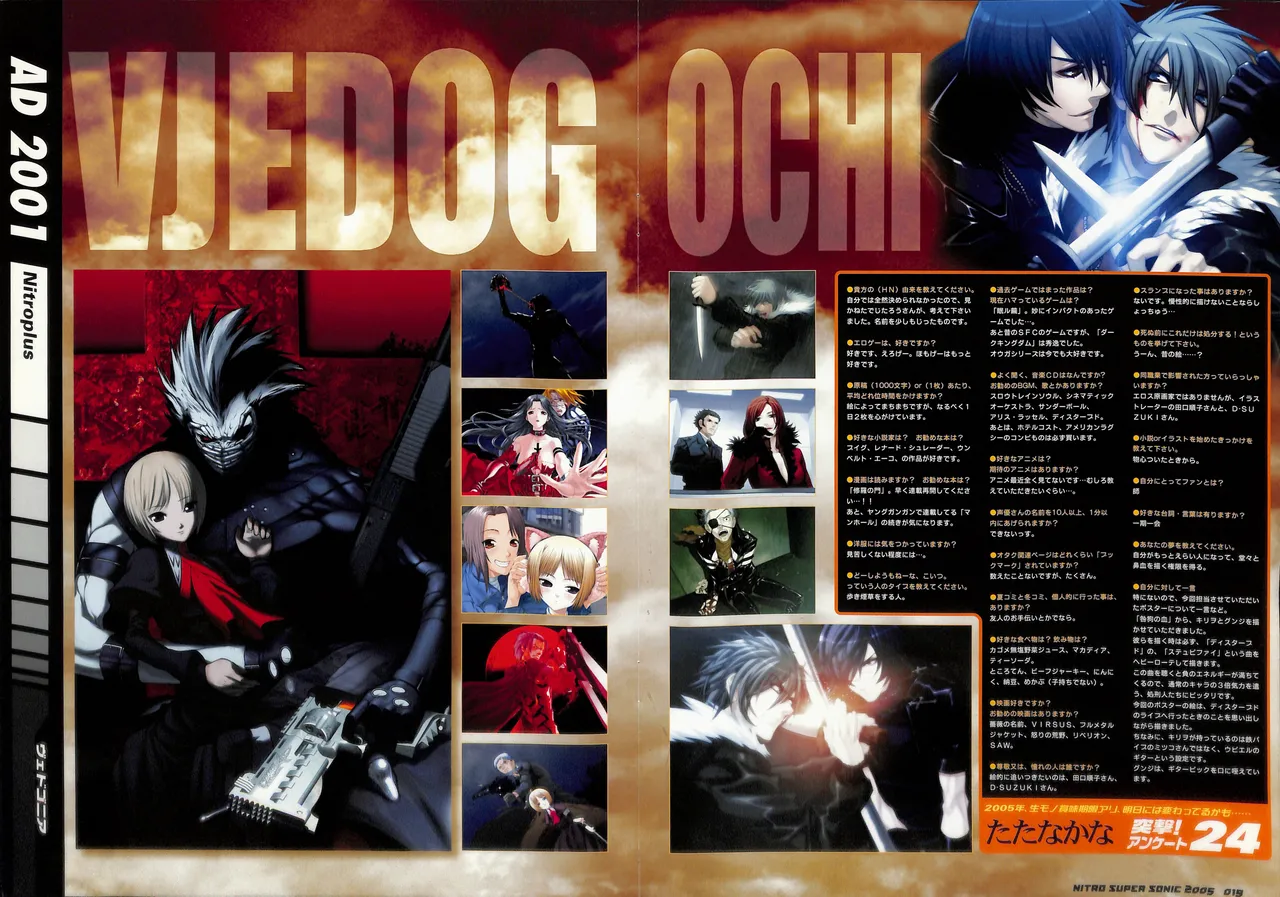Nitro Super Sonic 5th 2005 Anniversary Official Booklet page 8 full