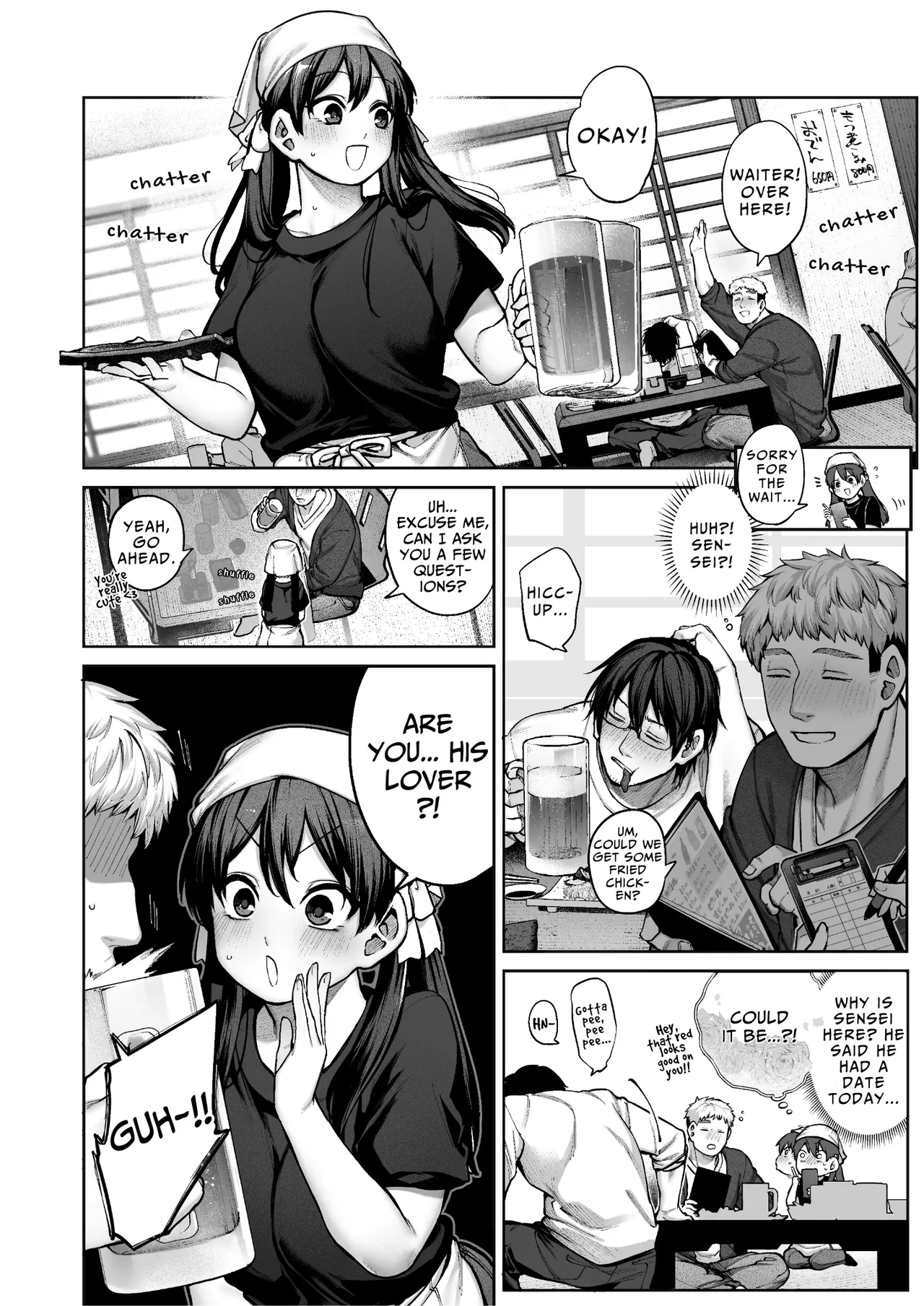Kanojo wa Iranai Hattori Sensei! ~Koi wa Mendou Nante Itte Honto wa Ai ga Omo Sugiru~ | Mr. Hattori Doesn't Need A Girlfriend! ~he said love was a hassle, but his love is just too heavy~ page 5 full