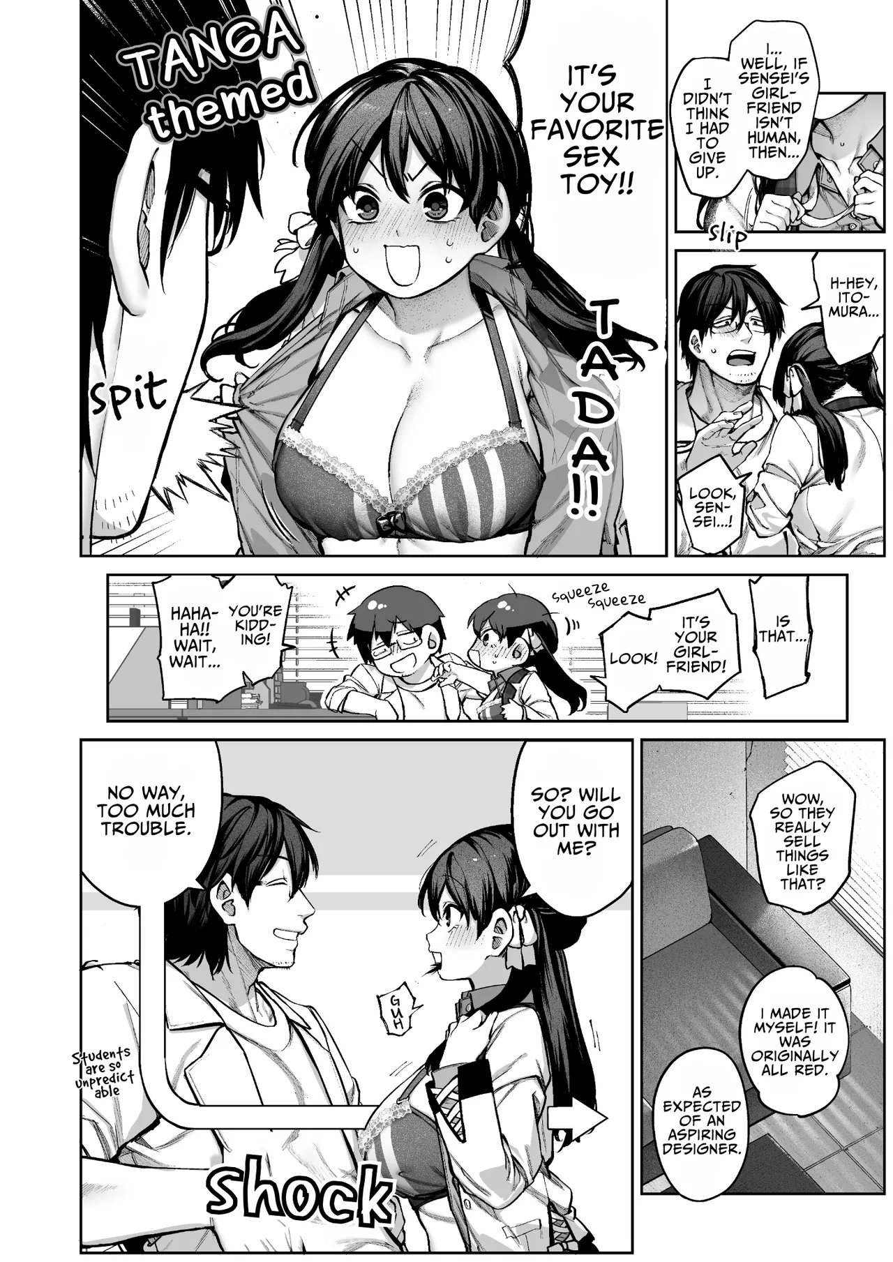 Kanojo wa Iranai Hattori Sensei! ~Koi wa Mendou Nante Itte Honto wa Ai ga Omo Sugiru~ | Mr. Hattori Doesn't Need A Girlfriend! ~he said love was a hassle, but his love is just too heavy~ page 7 full