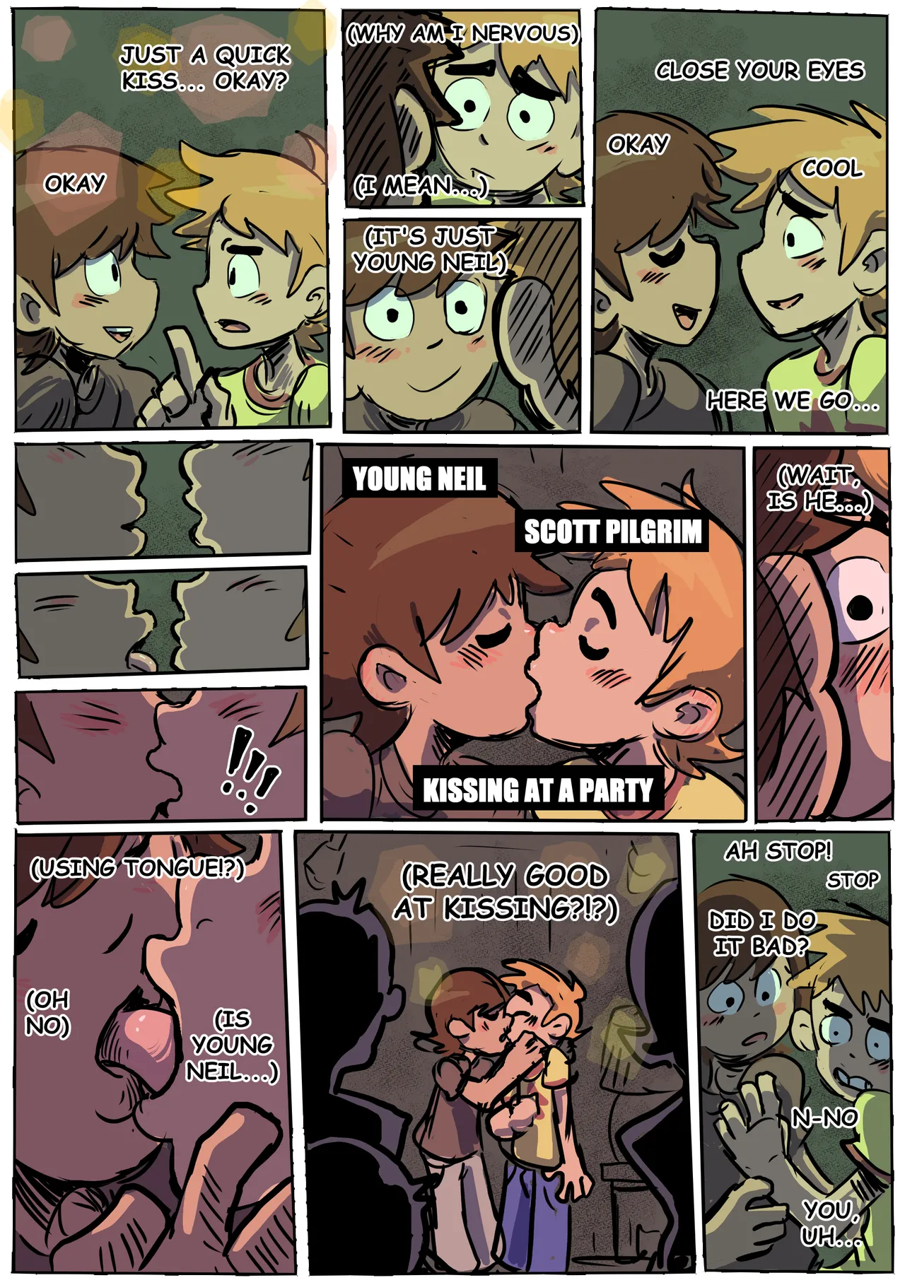 Scott Pilgrim vs. BIG NEIL page 4 full