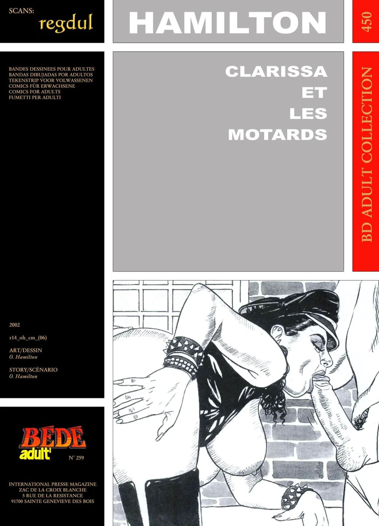 O. Hamilton - Clarissa et les motards page 1 full