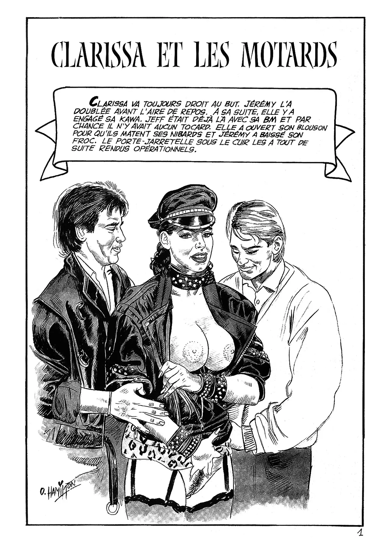 O. Hamilton - Clarissa et les motards page 2 full