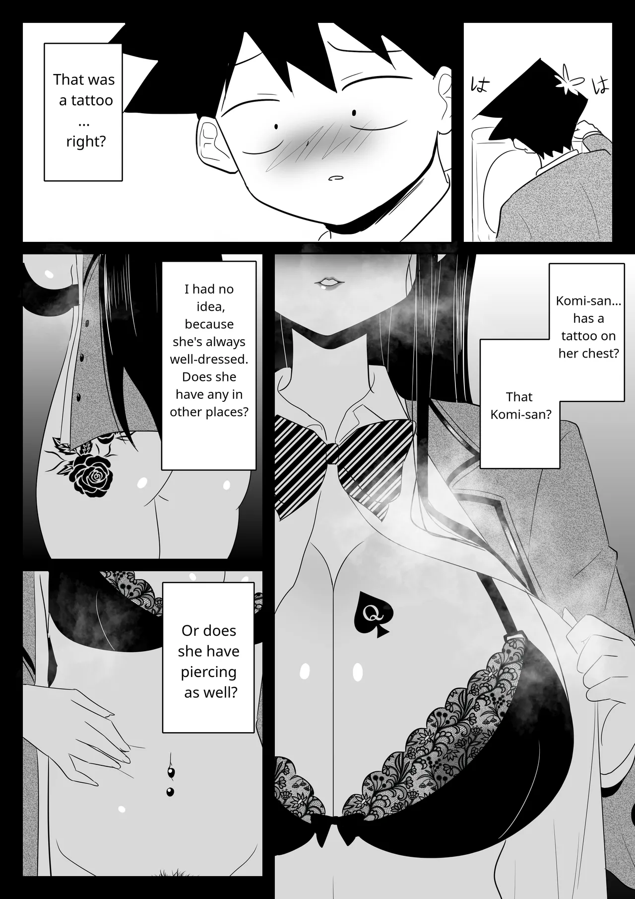 Komi-san no Tattoo? | Komi-san's Tattoo? page 5 full