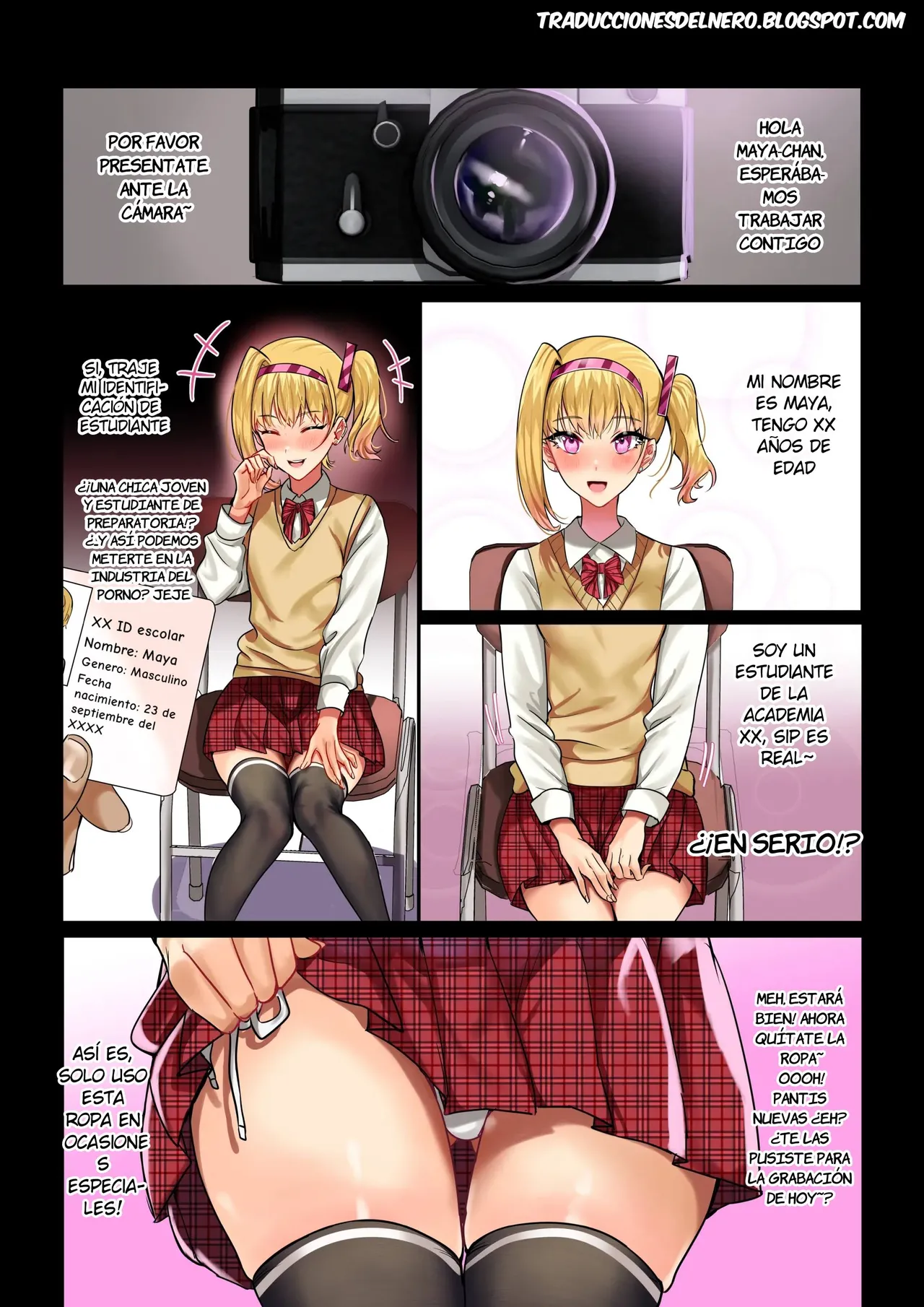 Maya-chan no AV Choukyou Debut _ Maya-chan y su entrenamiento para el debut page 3 full