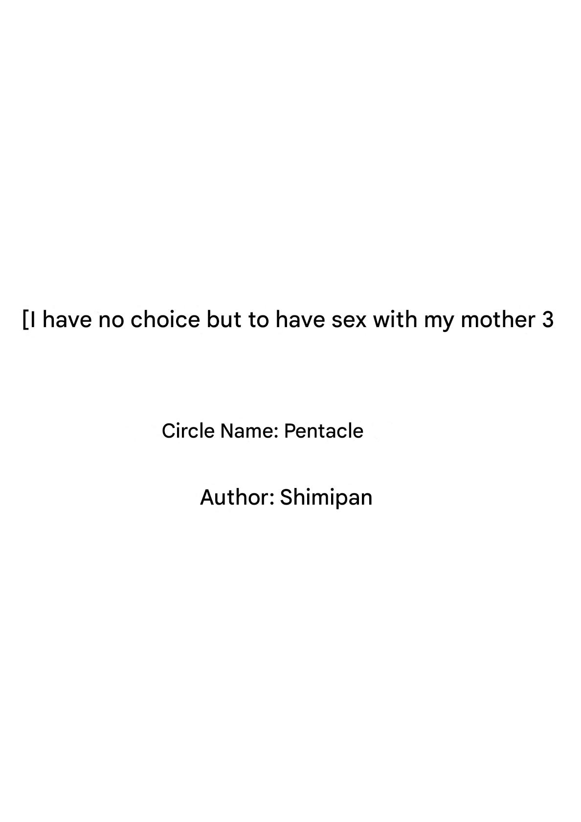 Shikatanaku Kaa-chan to Sex Shimasu 3 - I Have No Choice But to Sleep with My Mother 3 page 3 full