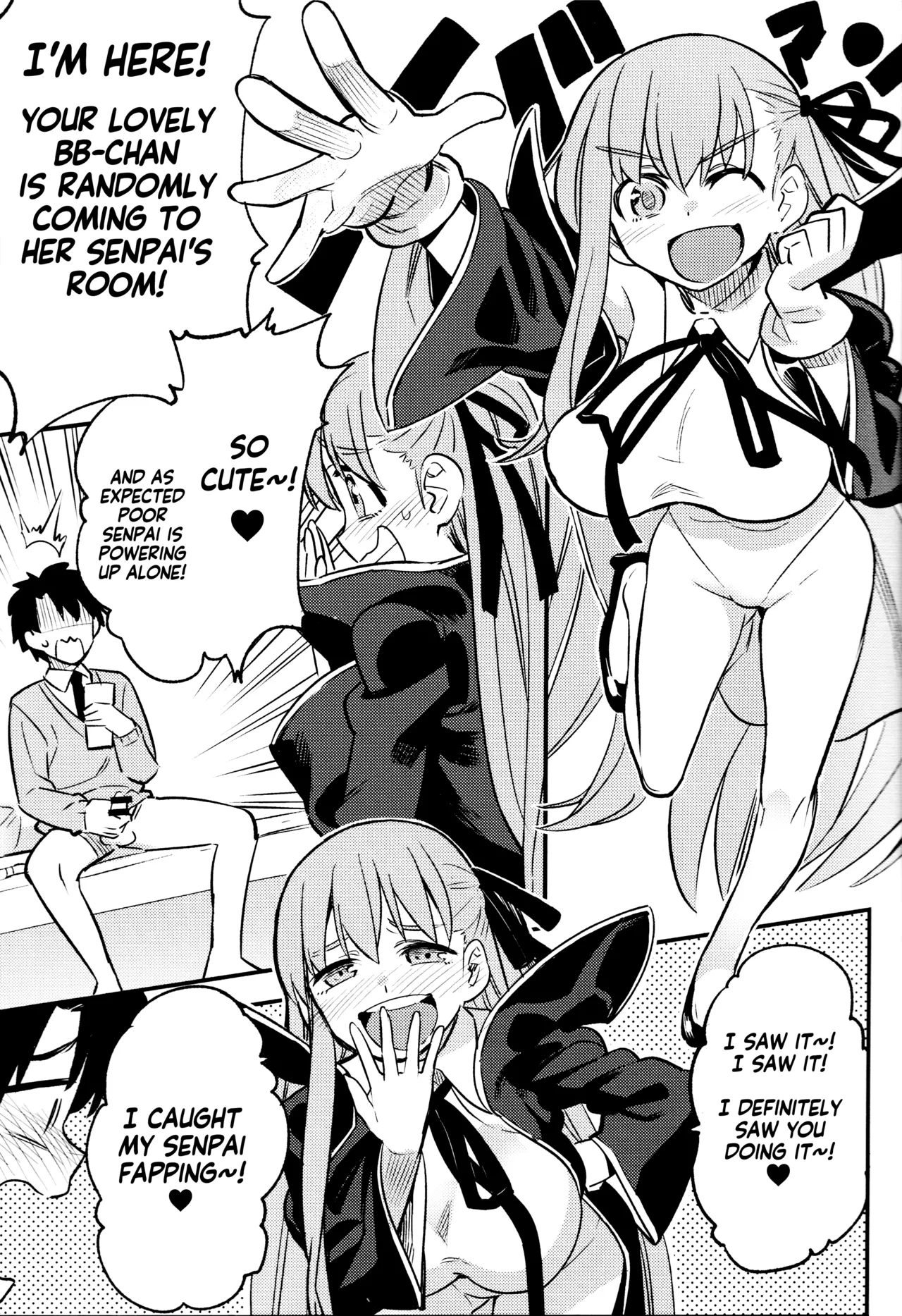 BB-chan ni Waraware Baka ni Sarenagara Shiko Shiko no Otetsudai o Sarete Saru Mitai ni Koshi Heko Heko shite Buzama Mudashasei Saserarechau Hon | The book where BB-Chan gave me humiliating fapping assistance and forced me to cum in the most pathetic way possible page 2 full