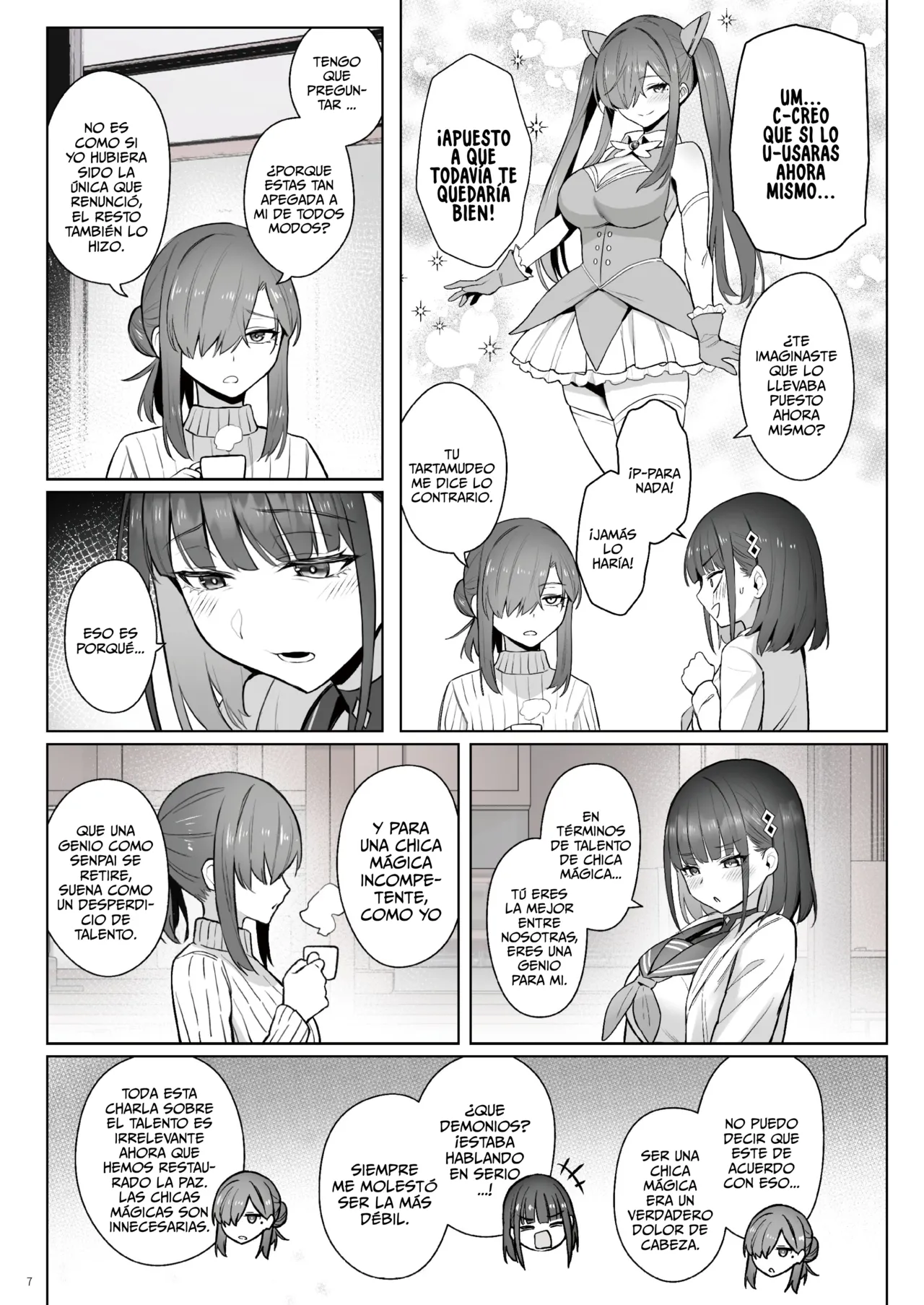 Moto Mahou Shoujo no Shigoto Hanashi Ao Zenjitsutan | El Trabajo De La Ex Chica Mágica Azul ~Prologo~ page 6 full