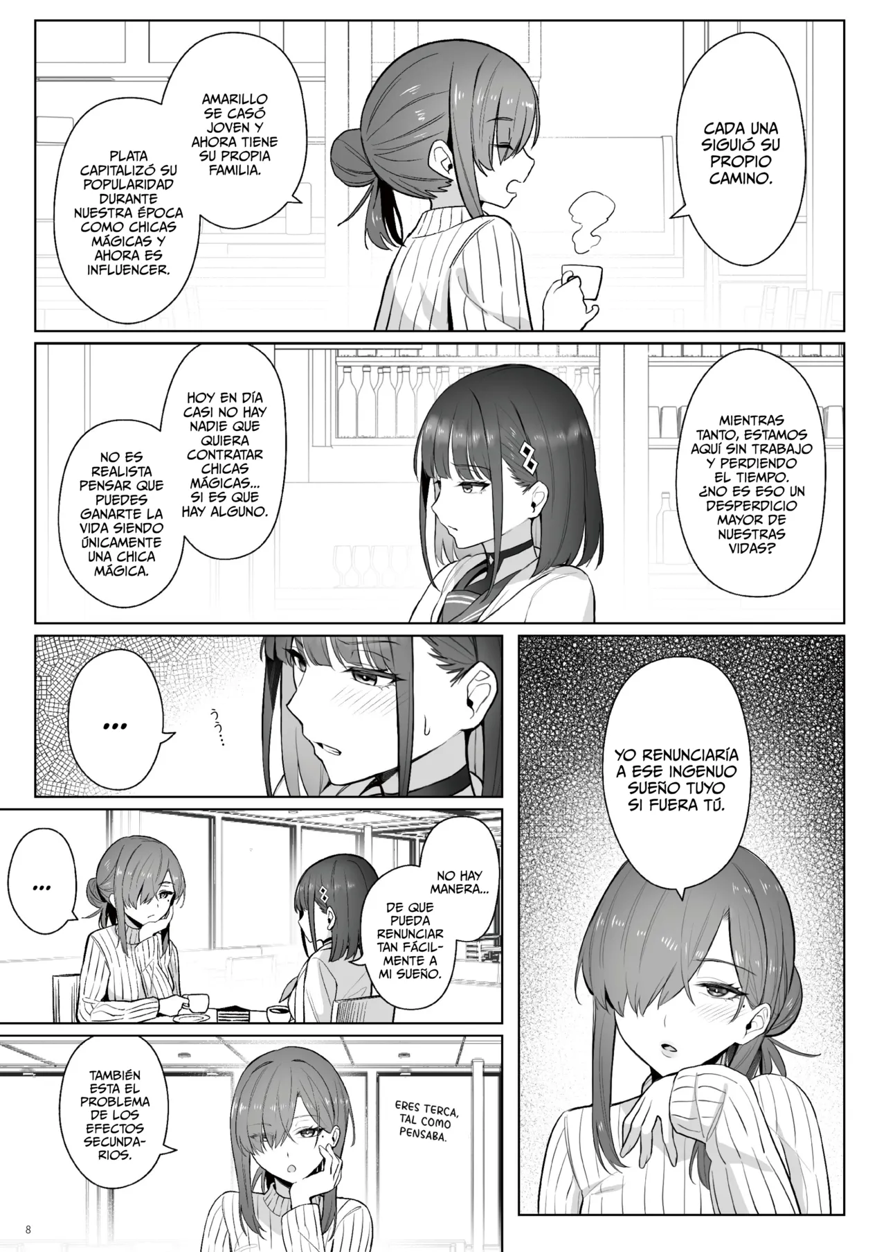 Moto Mahou Shoujo no Shigoto Hanashi Ao Zenjitsutan | El Trabajo De La Ex Chica Mágica Azul ~Prologo~ page 7 full