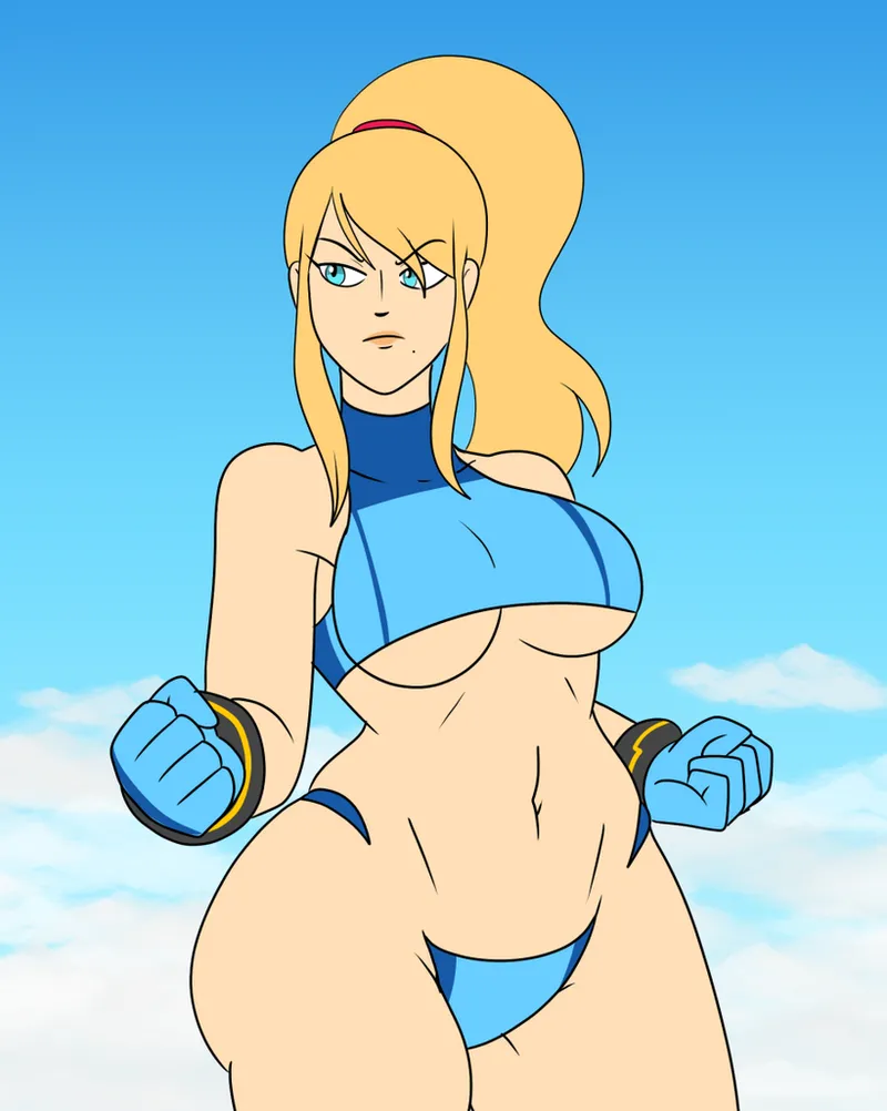 Sand Sculpture - Samus Aran page 1 full