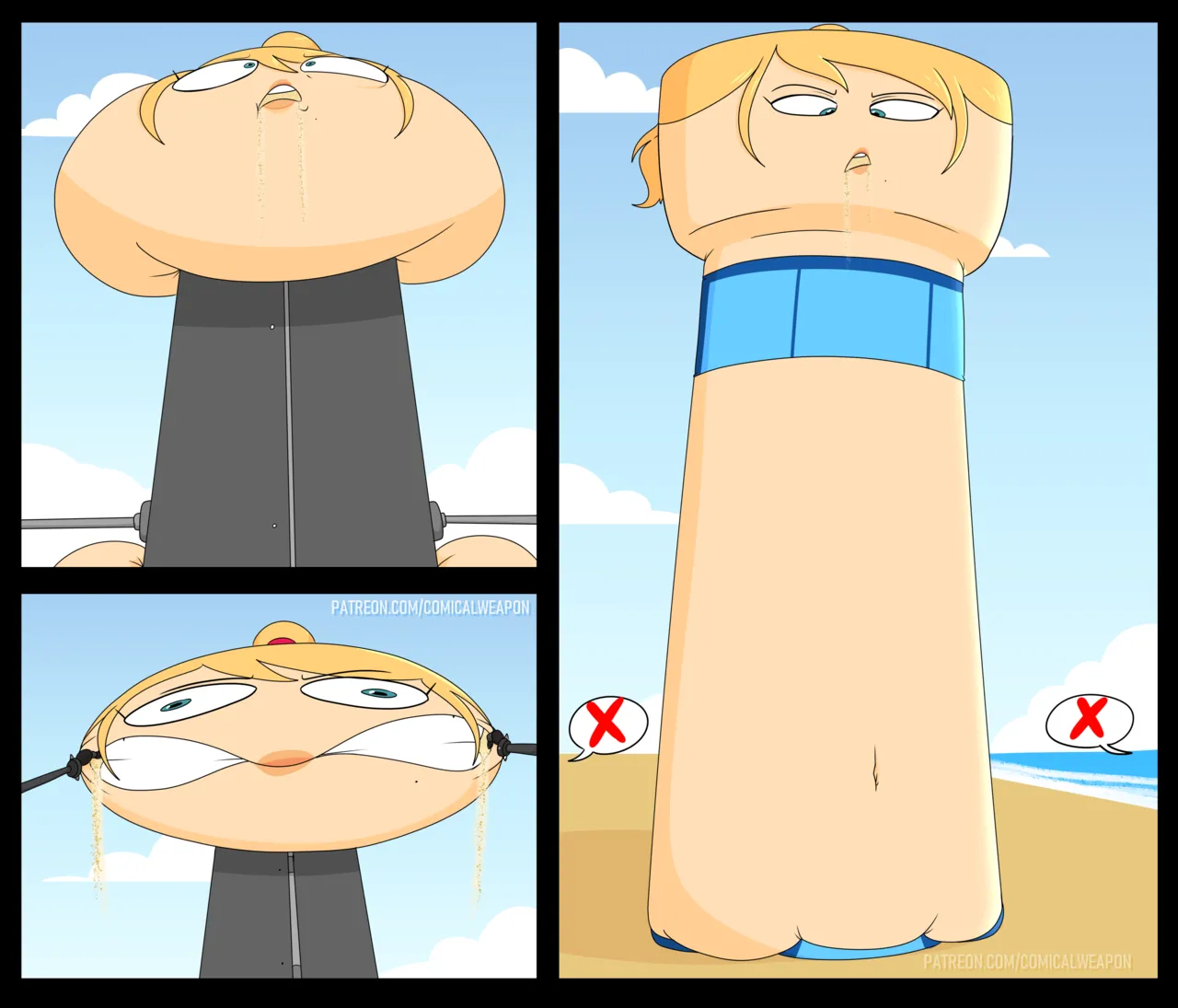 Sand Sculpture - Samus Aran page 4 full