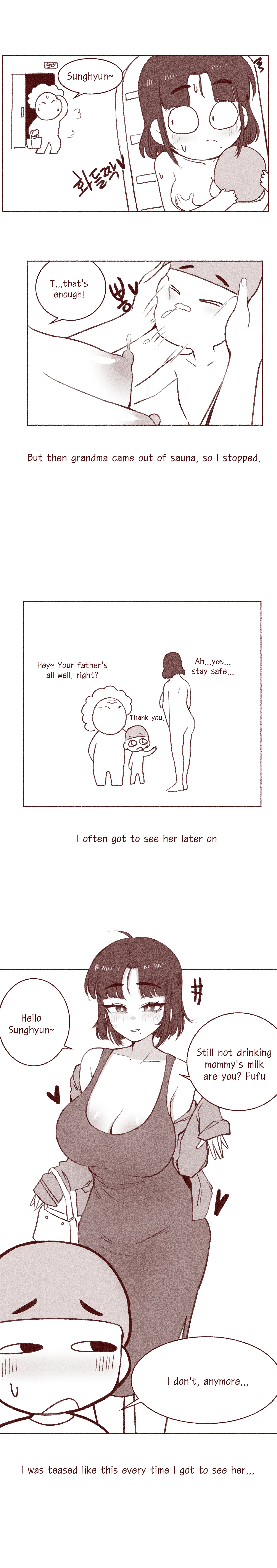 엄마친구 가슴빤 썰 page 9 full