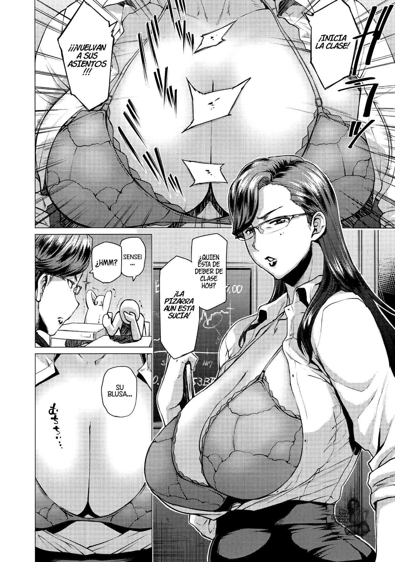 Tobashi Sensei wa Kyou mo Button o Tobasu.｜Tobashi-Sensei Pierde Sus Botones De Nuevo page 3 full