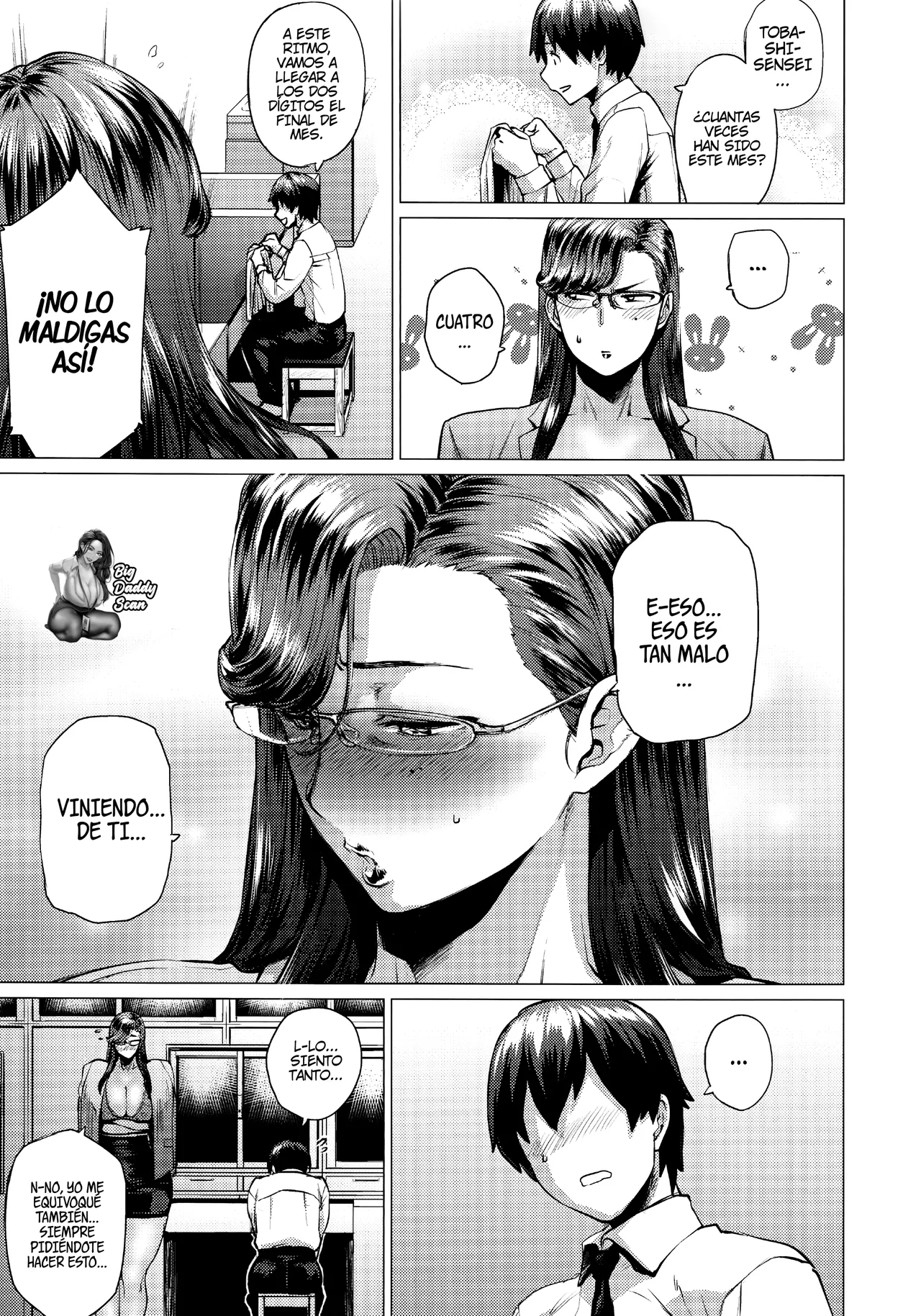 Tobashi Sensei wa Kyou mo Button o Tobasu.｜Tobashi-Sensei Pierde Sus Botones De Nuevo page 6 full