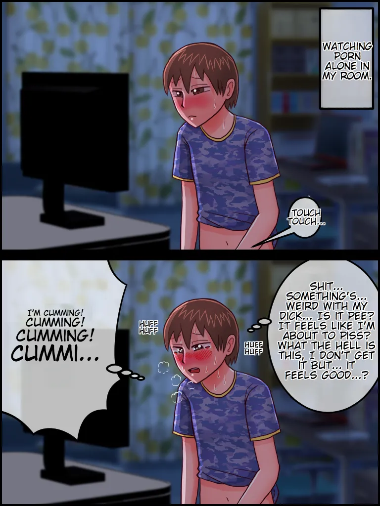 A Guy Gets Turned Into a Girl Just Before He Gets Familiar with His Dick page 1 full