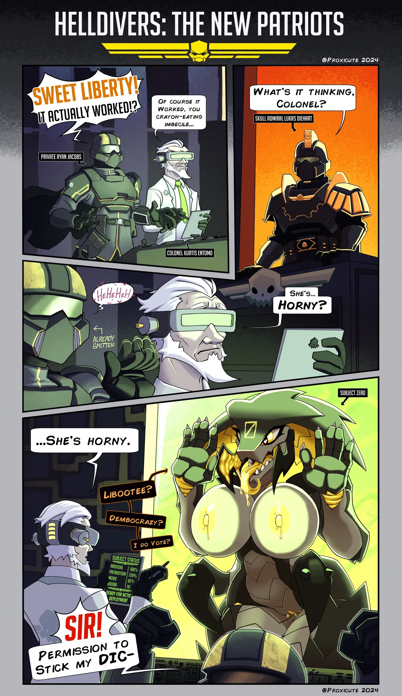 Helldivers: The New Patriots page 3 full