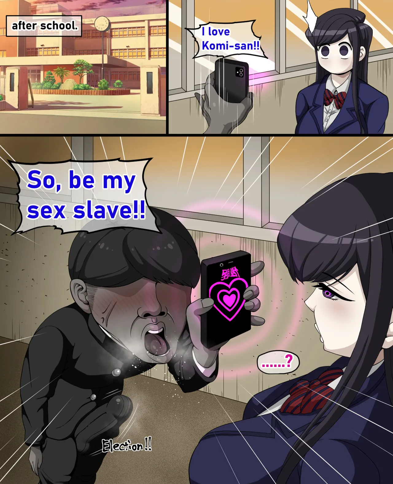 Mind Control Shouko Komi page 1 full