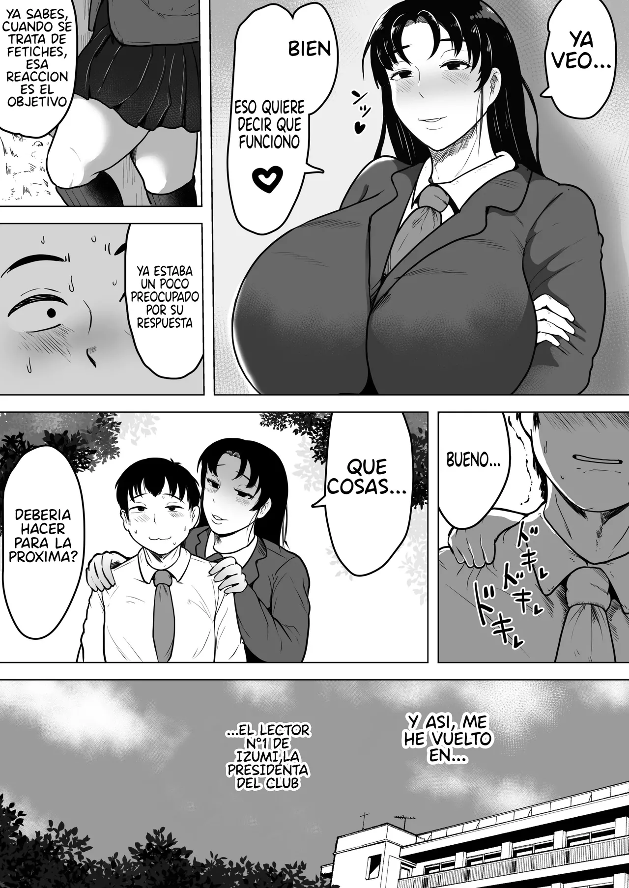 Izumi-san no Sousaku｜La Obra de Izumi-san page 9 full